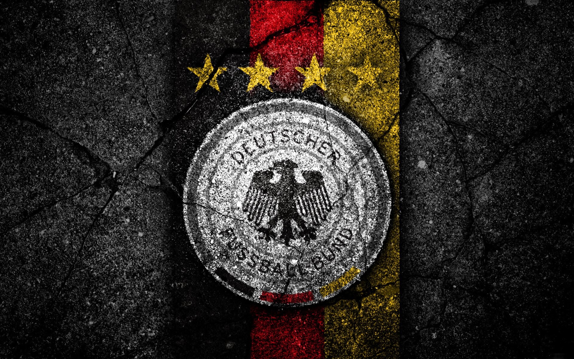 Germany Soccer Team: One of the most successful squads of footballers, winning four World Cups and three European Championships. 1920x1200 HD Wallpaper.