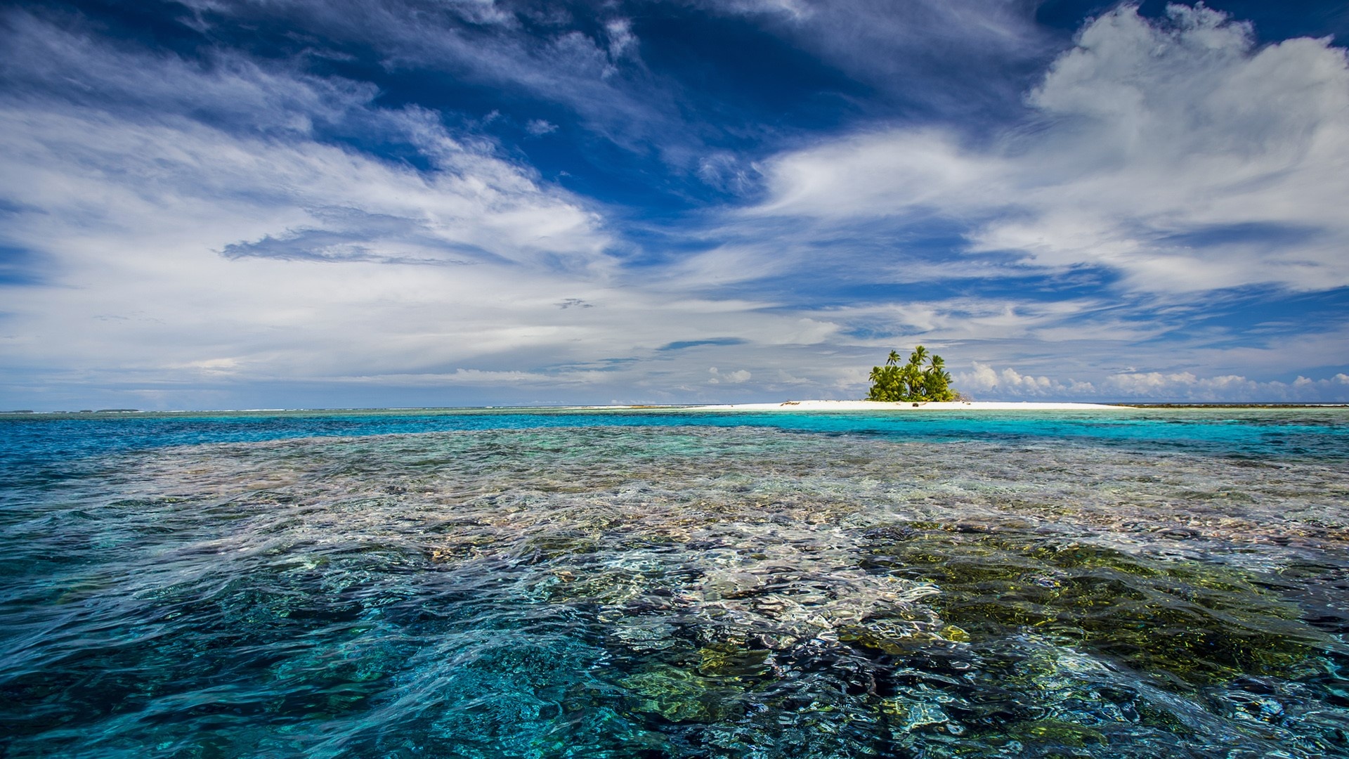 Tuvalu travels, Marine park, Windows 10 spotlight images, Natural wonders, 1920x1080 Full HD Desktop