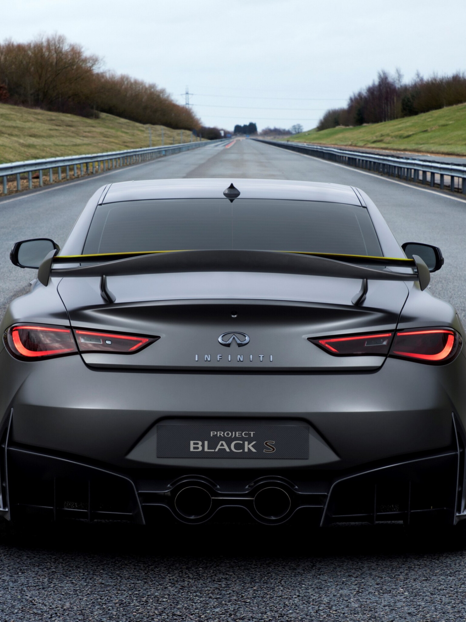 Infiniti: Q60 Project Black S, Automotive design. 1540x2050 HD Wallpaper.