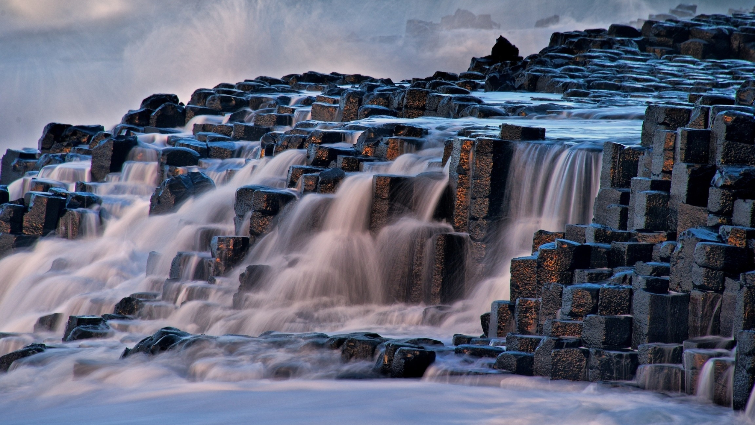 Northern Ireland: Giant's Causeway, Declared a World Heritage Site by UNESCO in 1986. 2560x1440 HD Wallpaper.