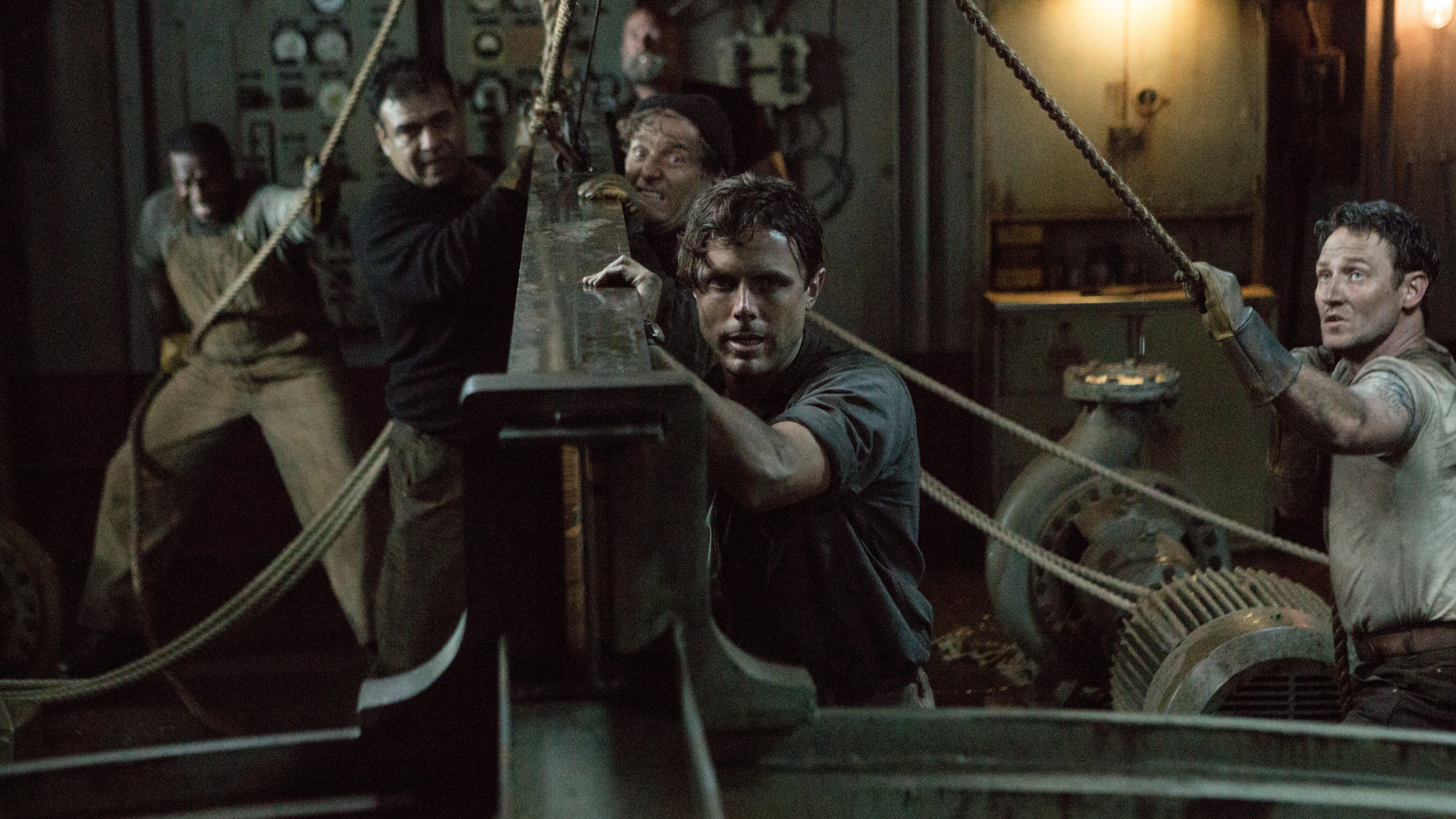 The Finest Hours, Gripping rescue mission, Chris Pine's performance, Historical drama, 3840x2160 4K Desktop
