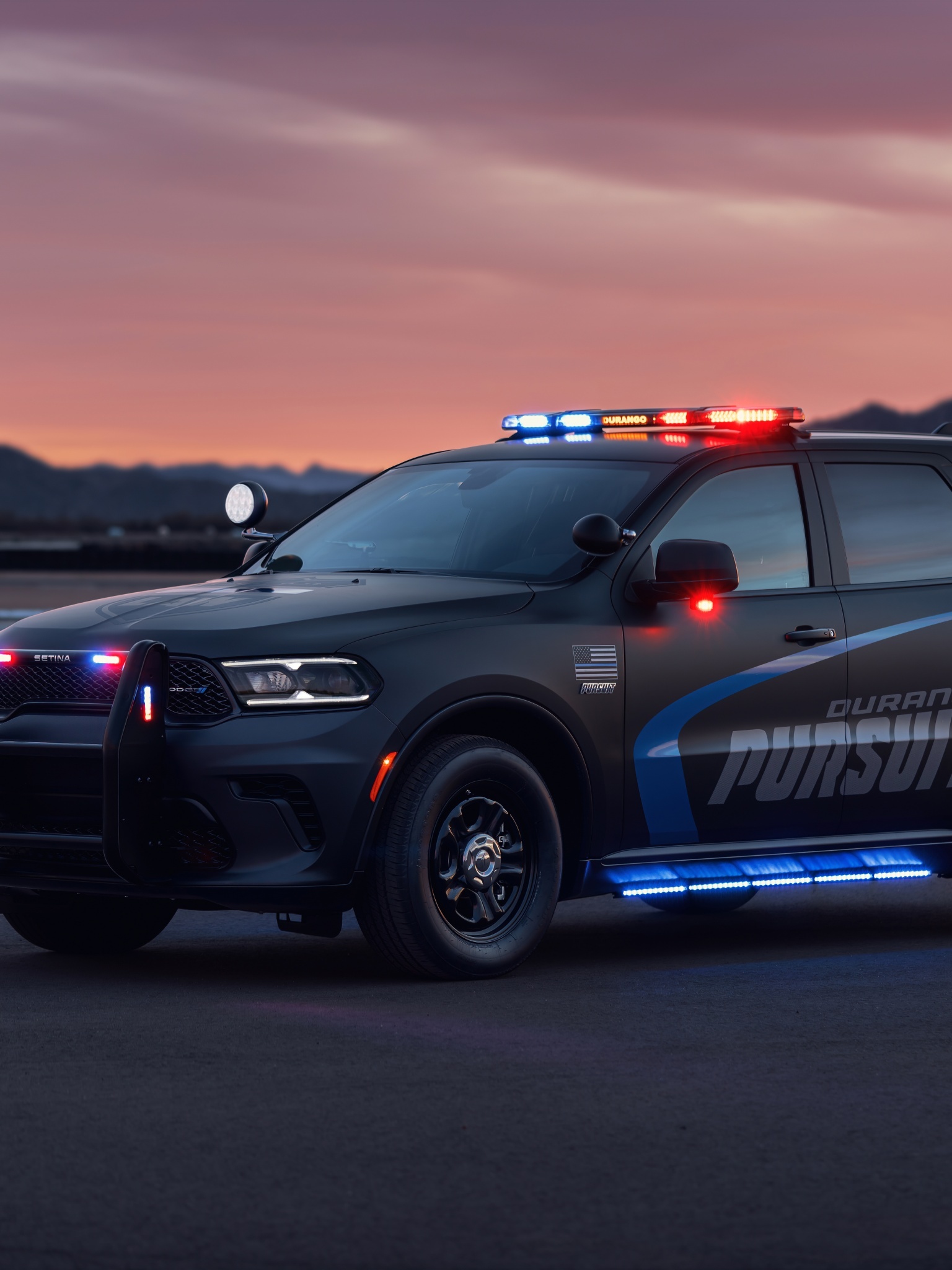 Dodge Durango, Pursuit, Police cars, 2021, 1540x2050 HD Handy