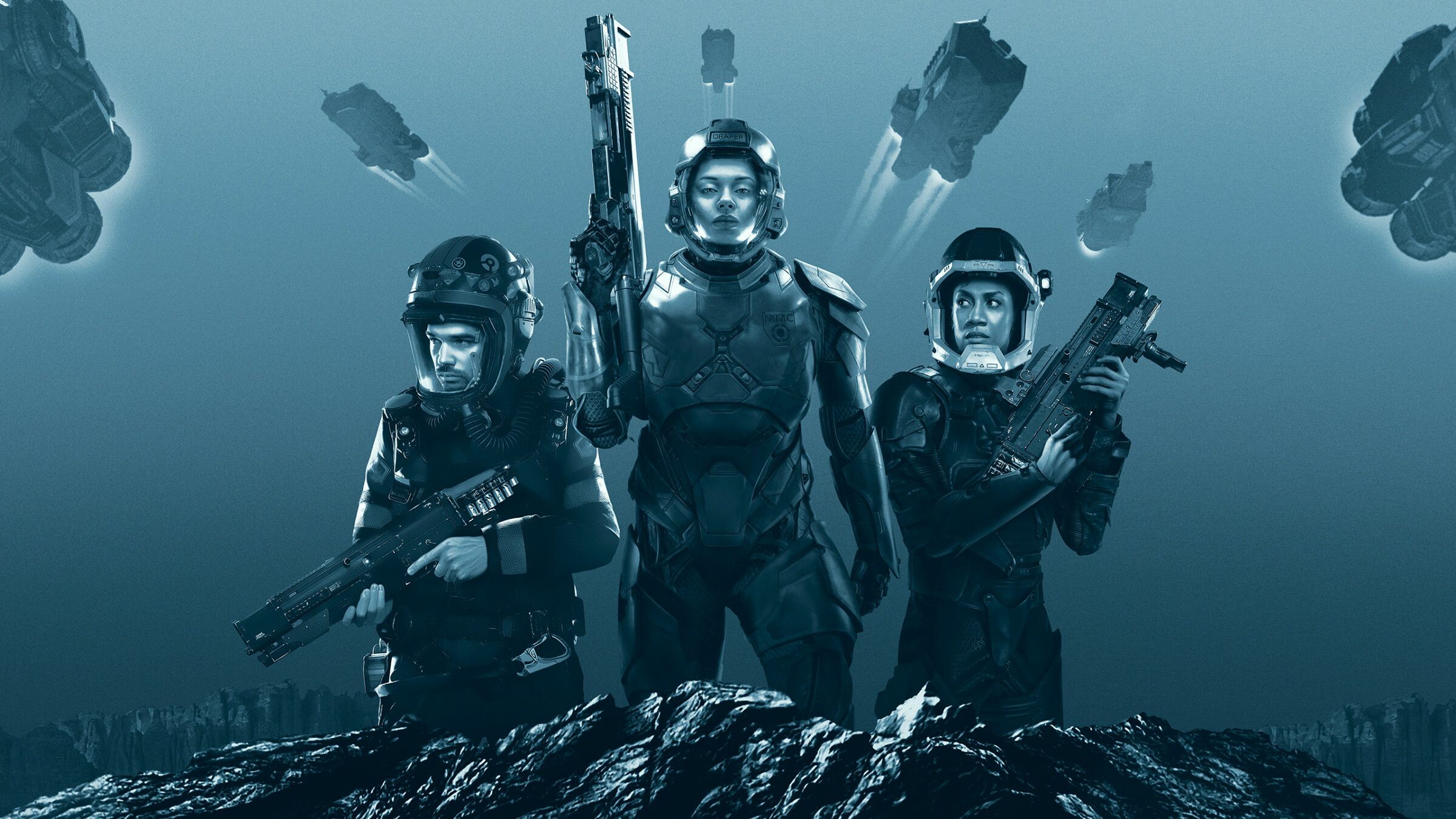 The Expanse: TV show, Developed by Mark Fergus and Hawk Ostby for the Syfy network. 2400x1350 HD Background.