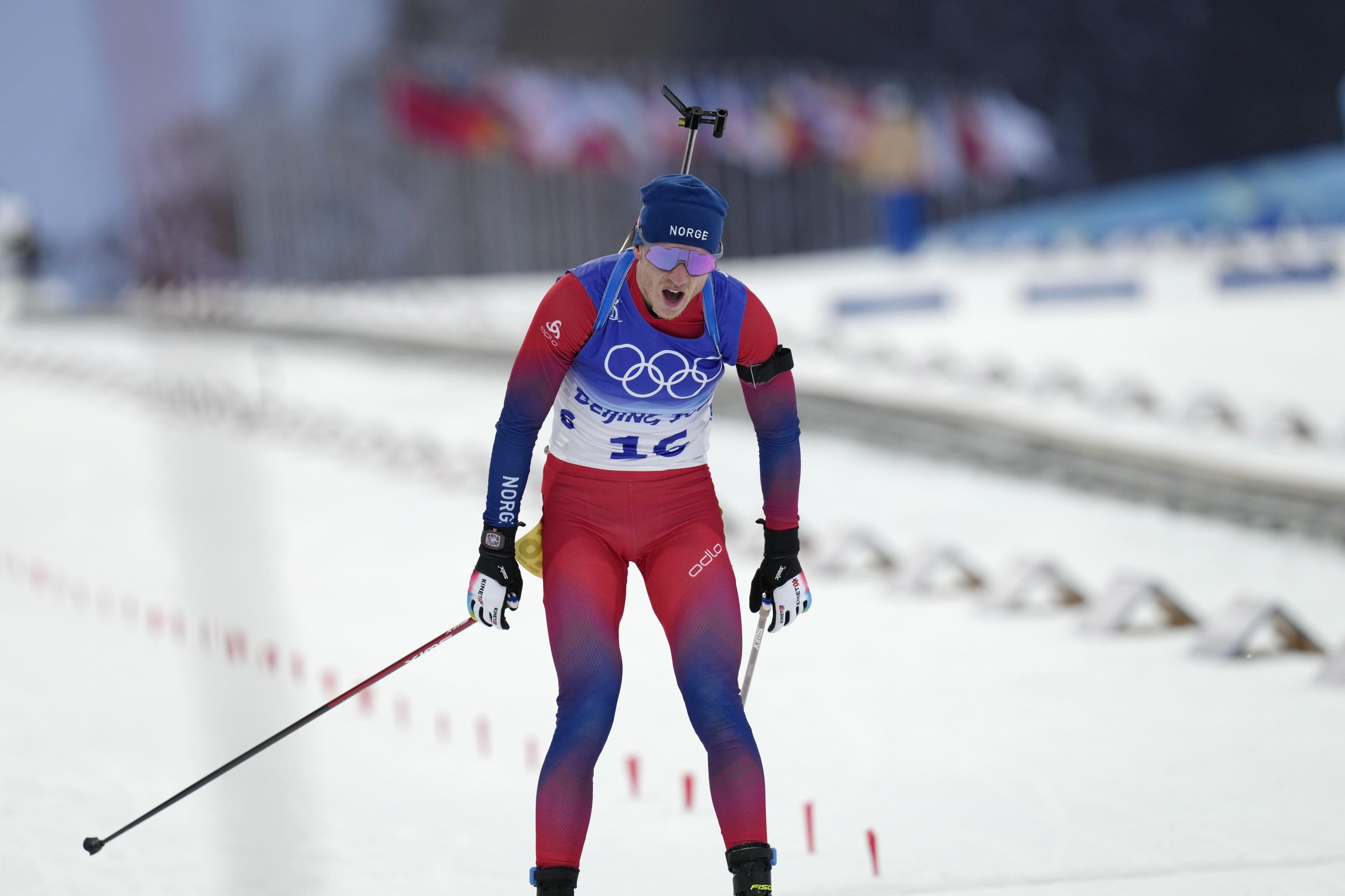 Johannes Thingnes Boe, Brothers' success, Olympic biathlon, Norwegian pride, 3000x2000 HD Desktop