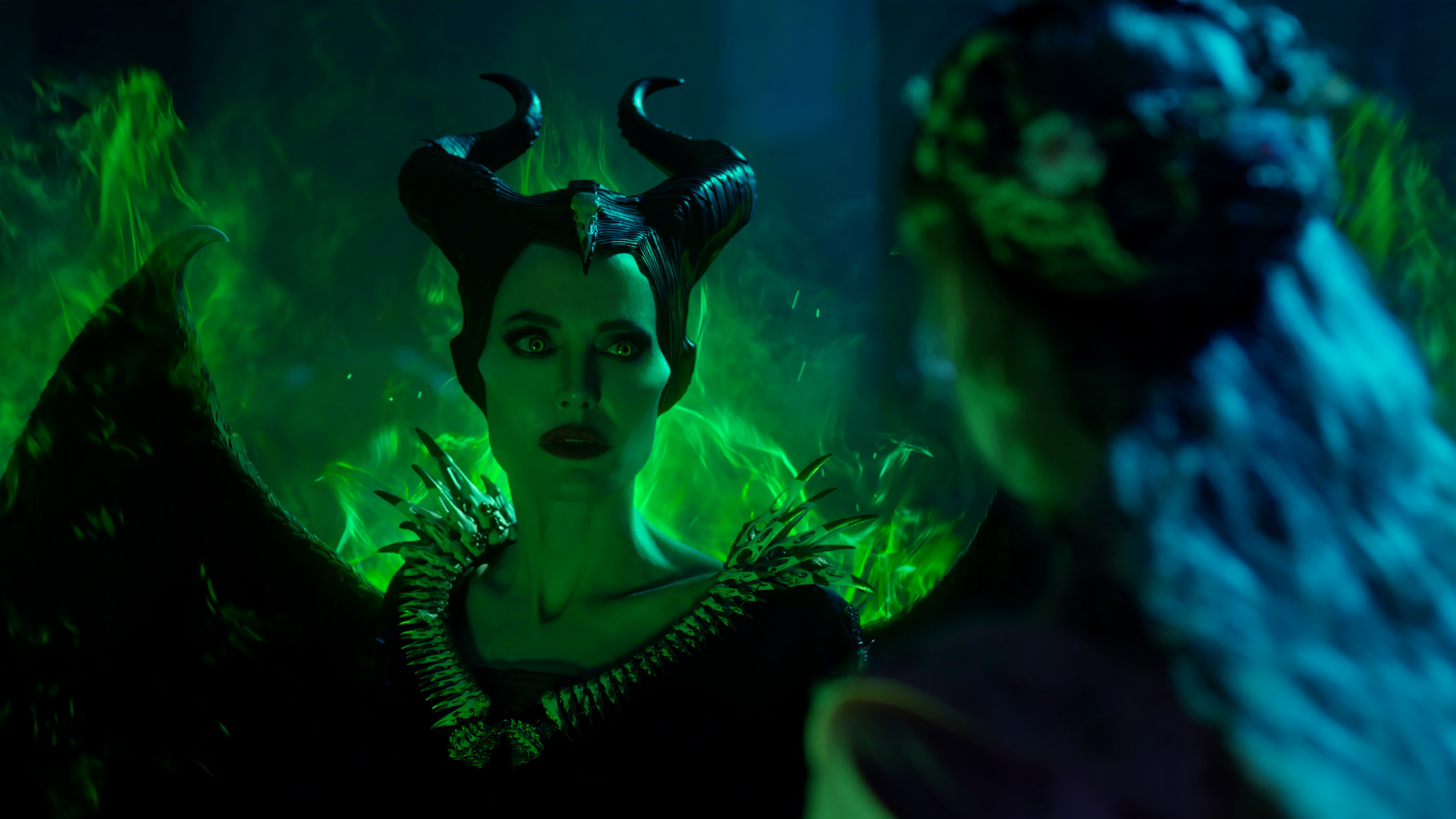 Maleficent 2, Angelina Jolie, 4K Wallpaper, Beautiful Imagery, 3840x2160 4K Desktop