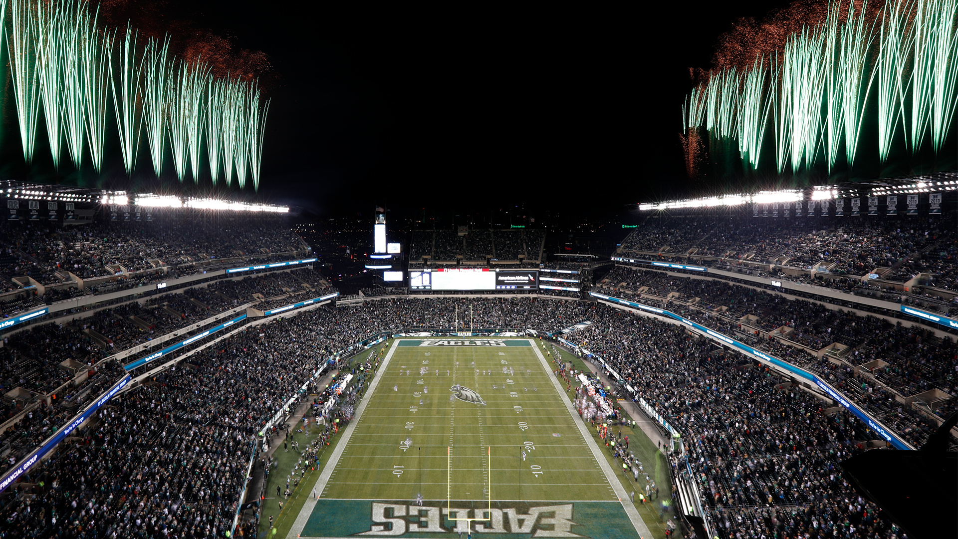 Eagles-themed backgrounds, Virtual draft party, Fly Eagles Fly, Zoom backgrounds, 1920x1080 Full HD Desktop