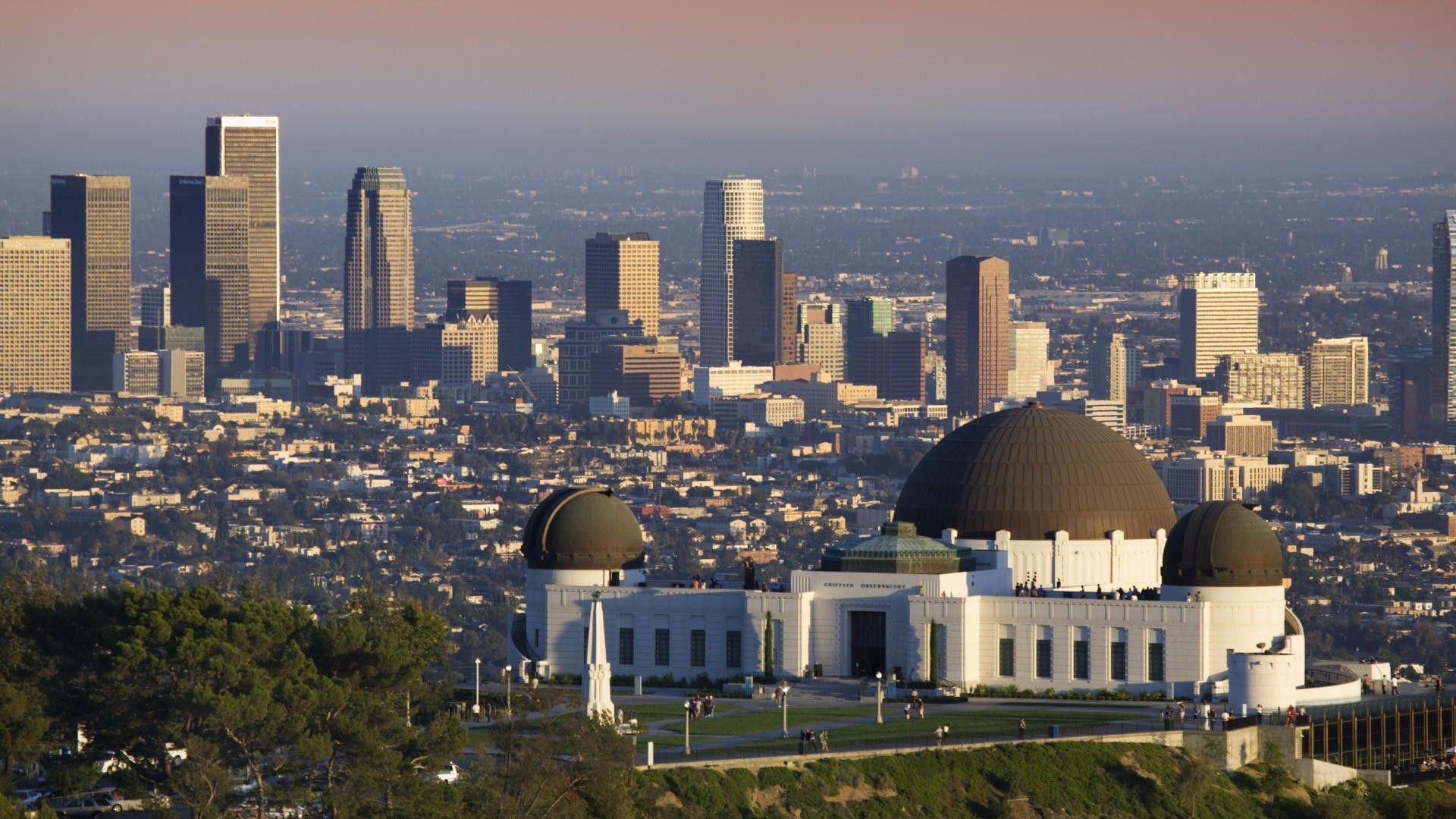 Griffith Observatory, Los Angeles, Pictures, 1920x1080 Full HD Desktop