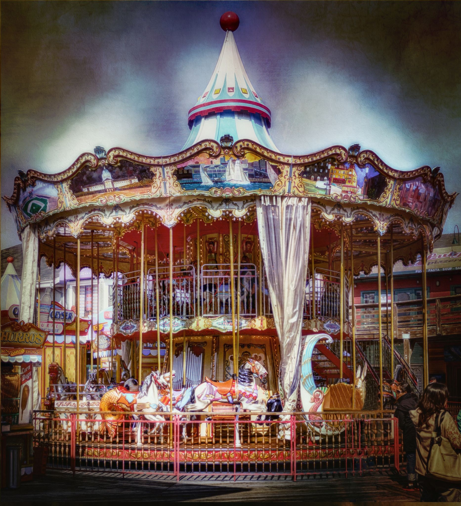 Merry-go-round, Don't you hear it?, 1870x2050 HD Handy