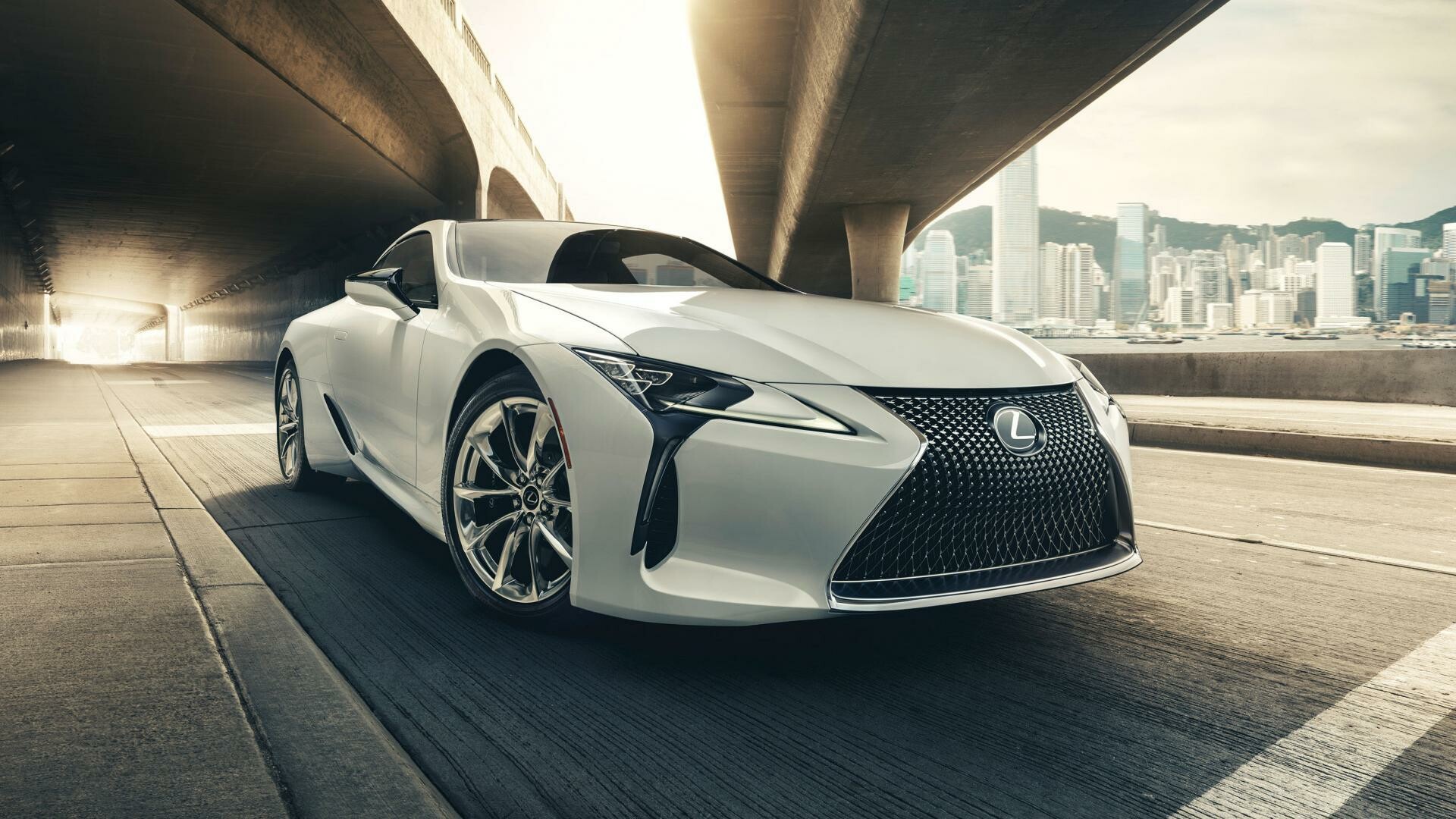 Lexus: Known as a luxury brand, its vehicles stand out for their performance and handling capabilities. 1920x1080 Full HD Wallpaper.