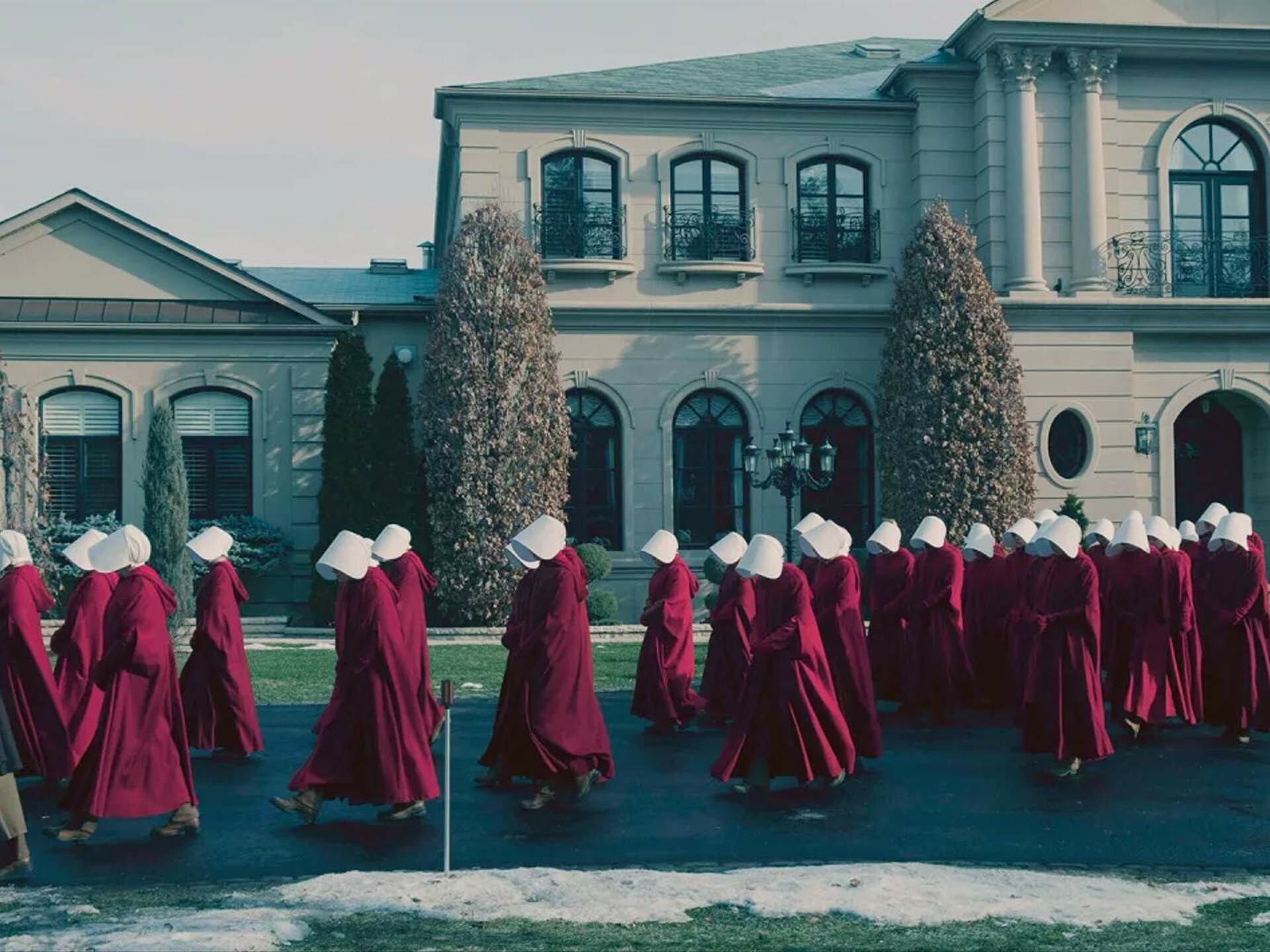 The Handmaid's Tale: Margaret Atwood's novel, Set in Gilead, a totalitarian society. 1920x1440 HD Background.