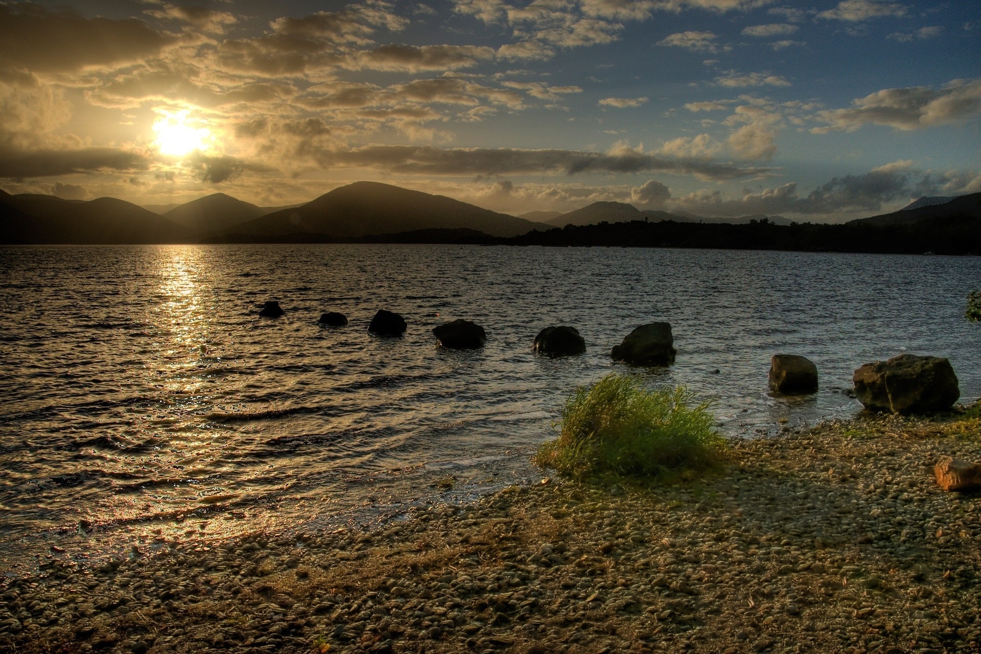 Loch Lomond, Lake Stones Decline, 1920x1280 HD Desktop