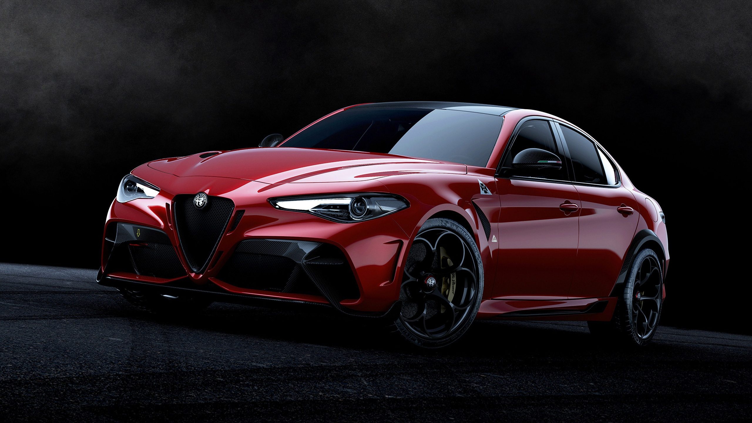Alfa Romeo Giulia GTA, High-performance luxury, Striking wallpapers, 2560x1440 HD Desktop