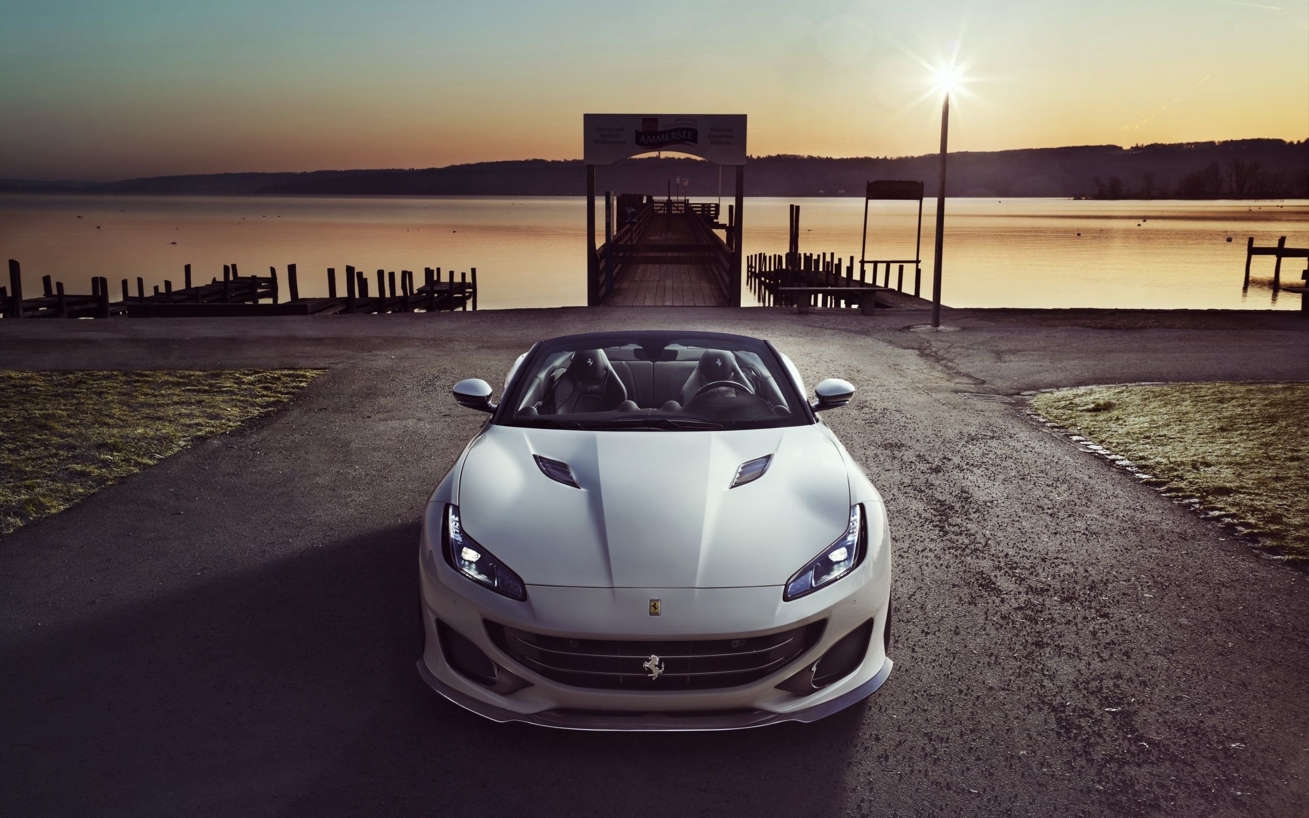 Ferrari Portofino M, Stunning wallpapers, Ferrari's beauty, Sleek sports car, 2560x1600 HD Desktop