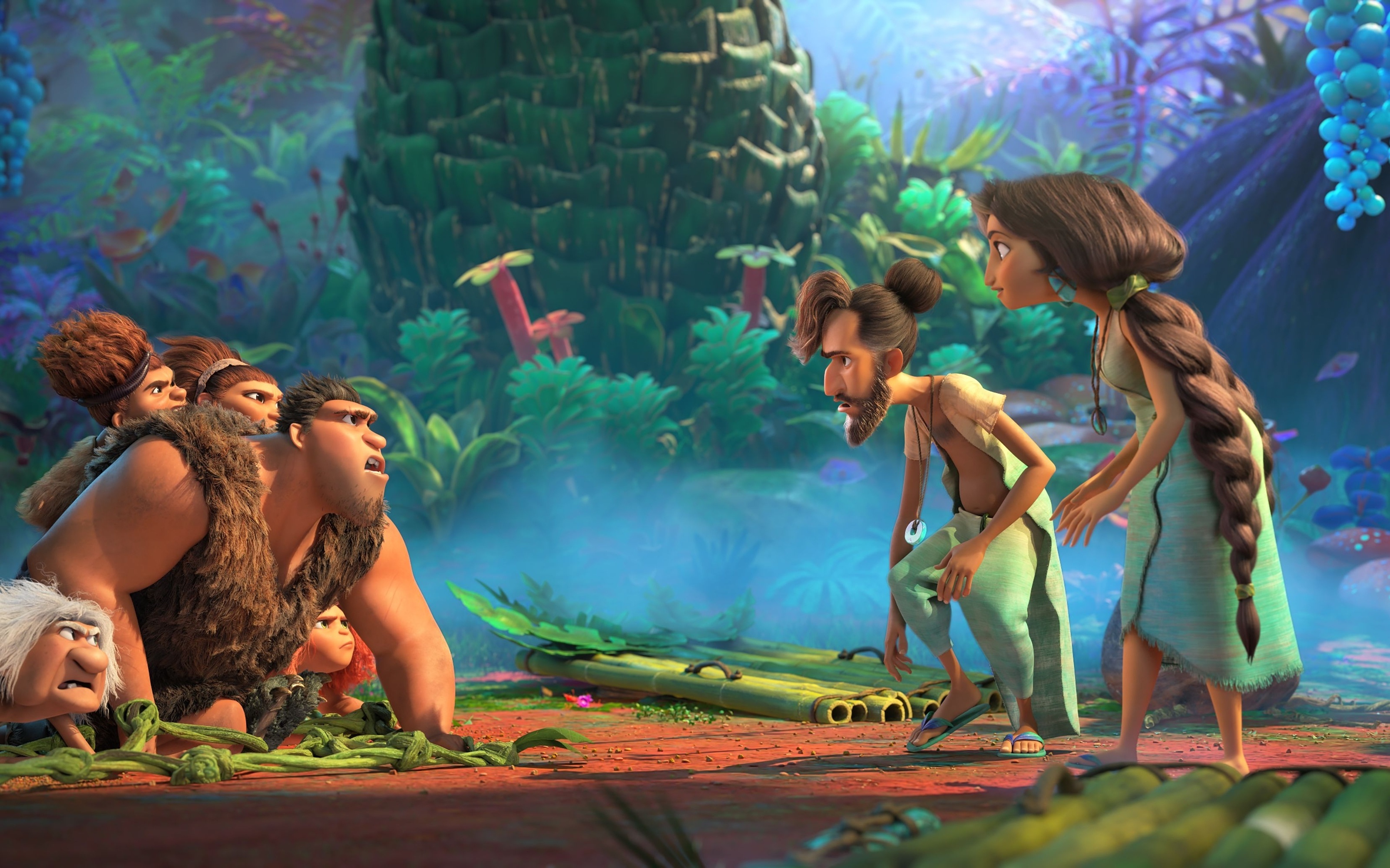 The Croods: A New Age wallpapers, Vibrant visuals, Epic journey, Stone Age sequel, 3200x2000 HD Desktop