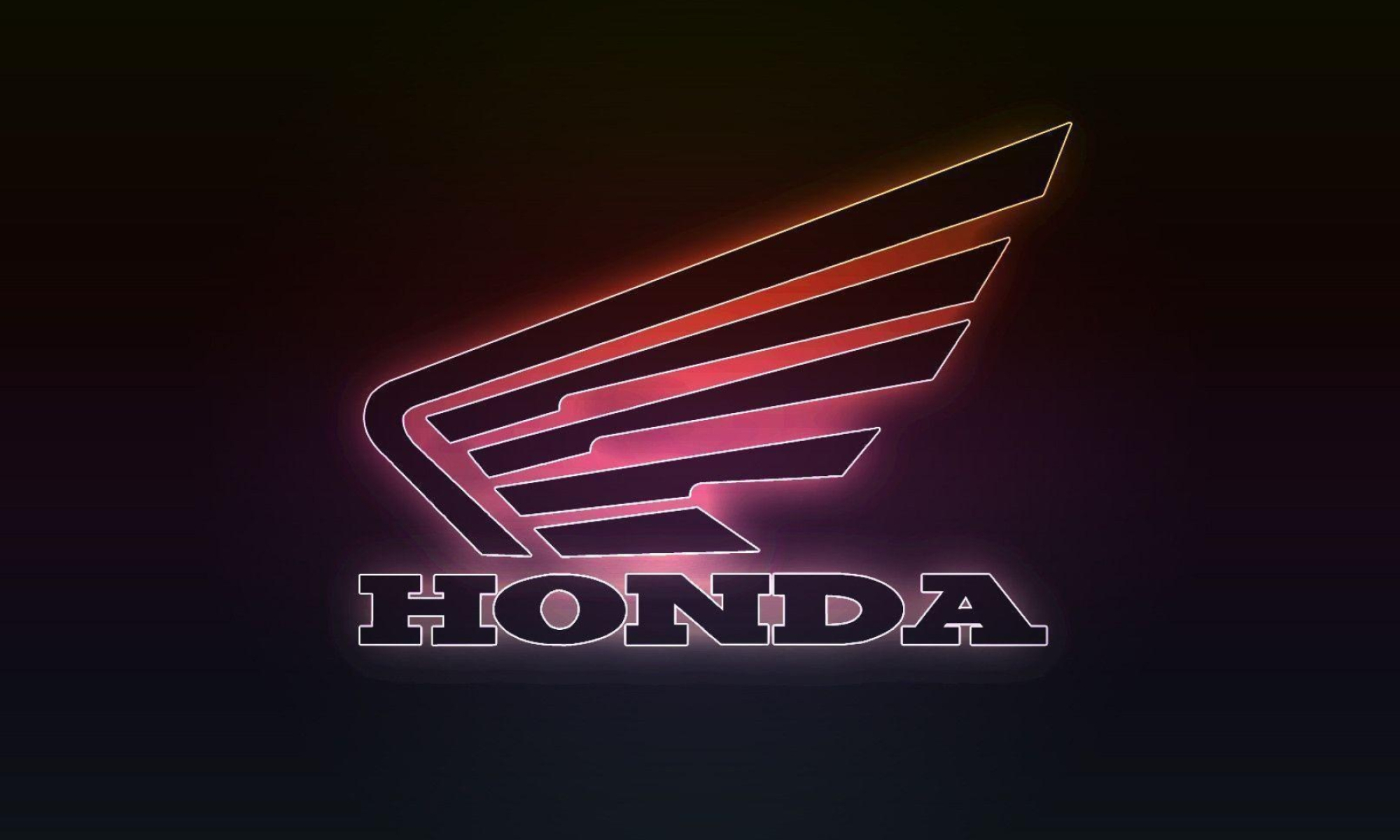 Honda motorcycle logo, Biker spirit, Passionate riders, 2000x1200 HD Desktop