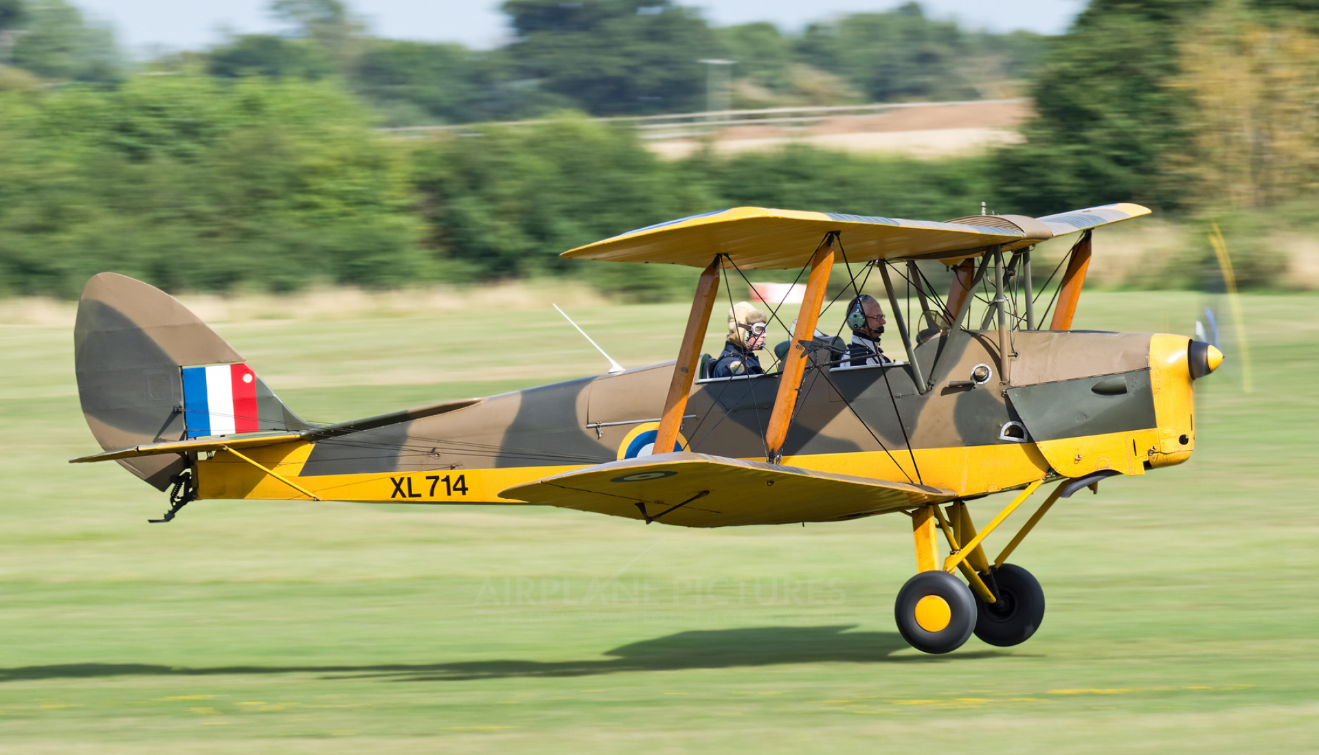 de Havilland Aircraft, G-AOGR, Old warden, 1920x1100 HD Desktop