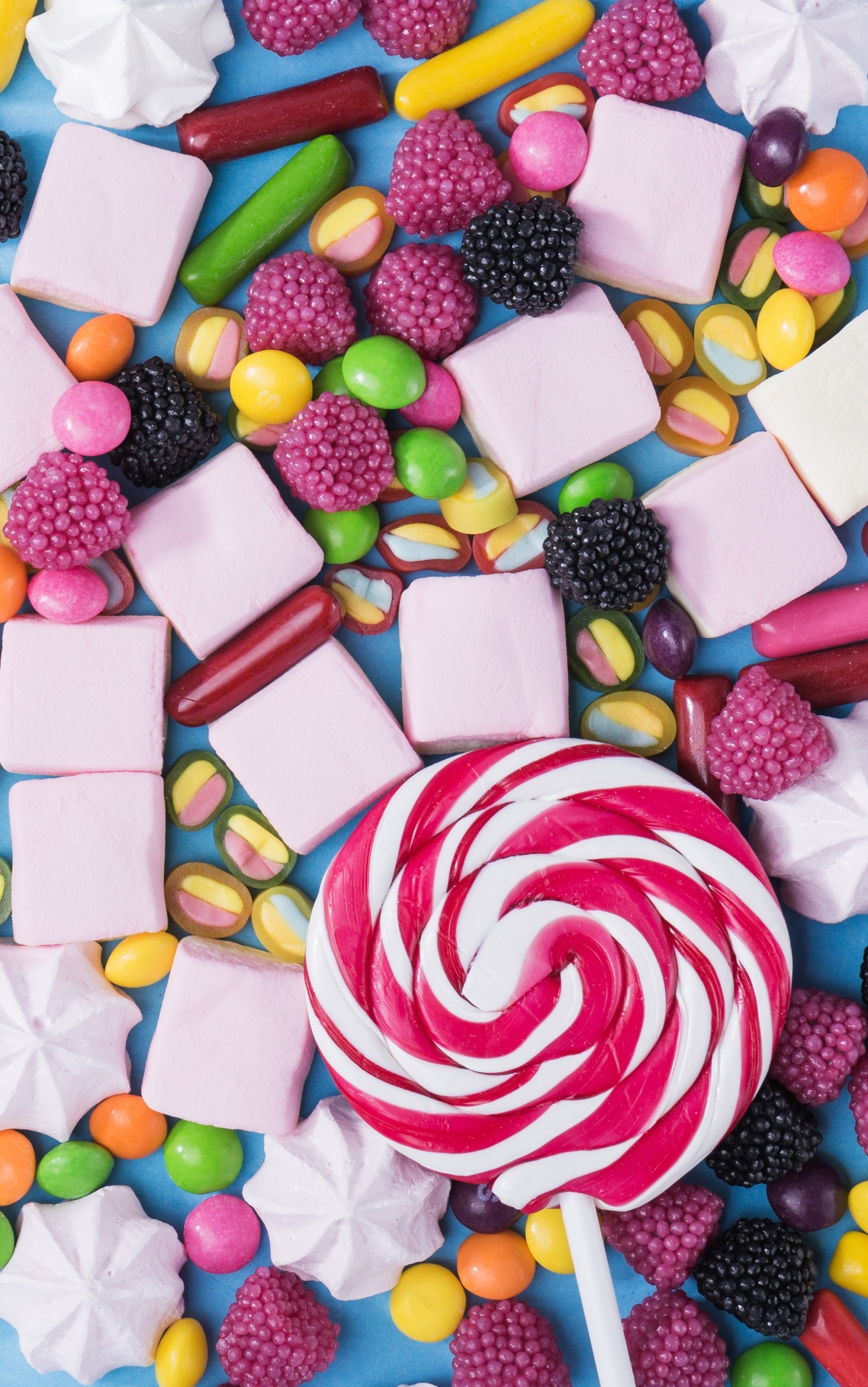 Food candy paradise, Tempting and delicious treats, Sweets for every craving, Indulge in candy delights, 1760x2800 HD Handy