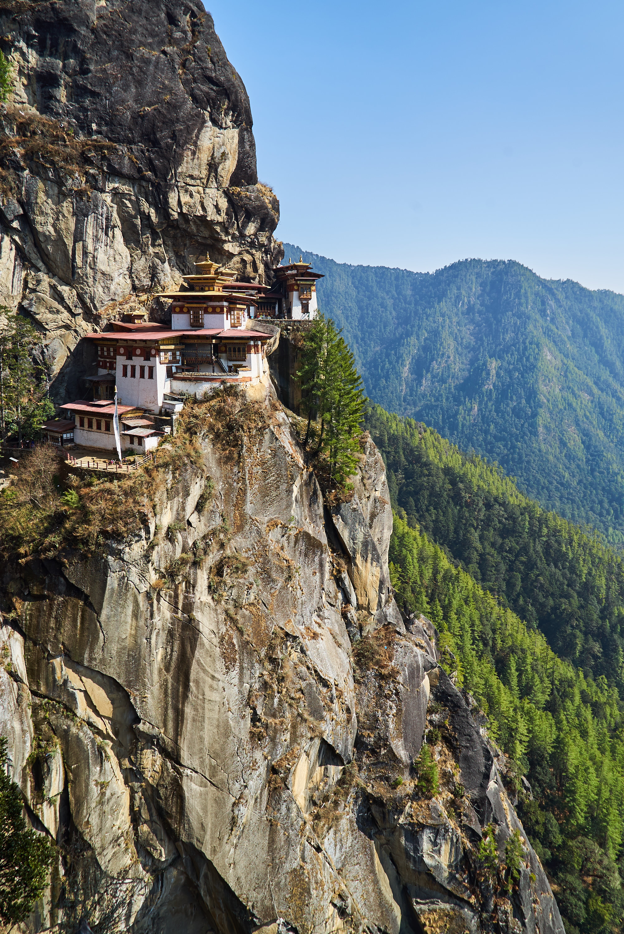 Tiger's Nest Bhutan, Spiritual journey, Majestic views, Sacred site, 2010x3000 HD Phone