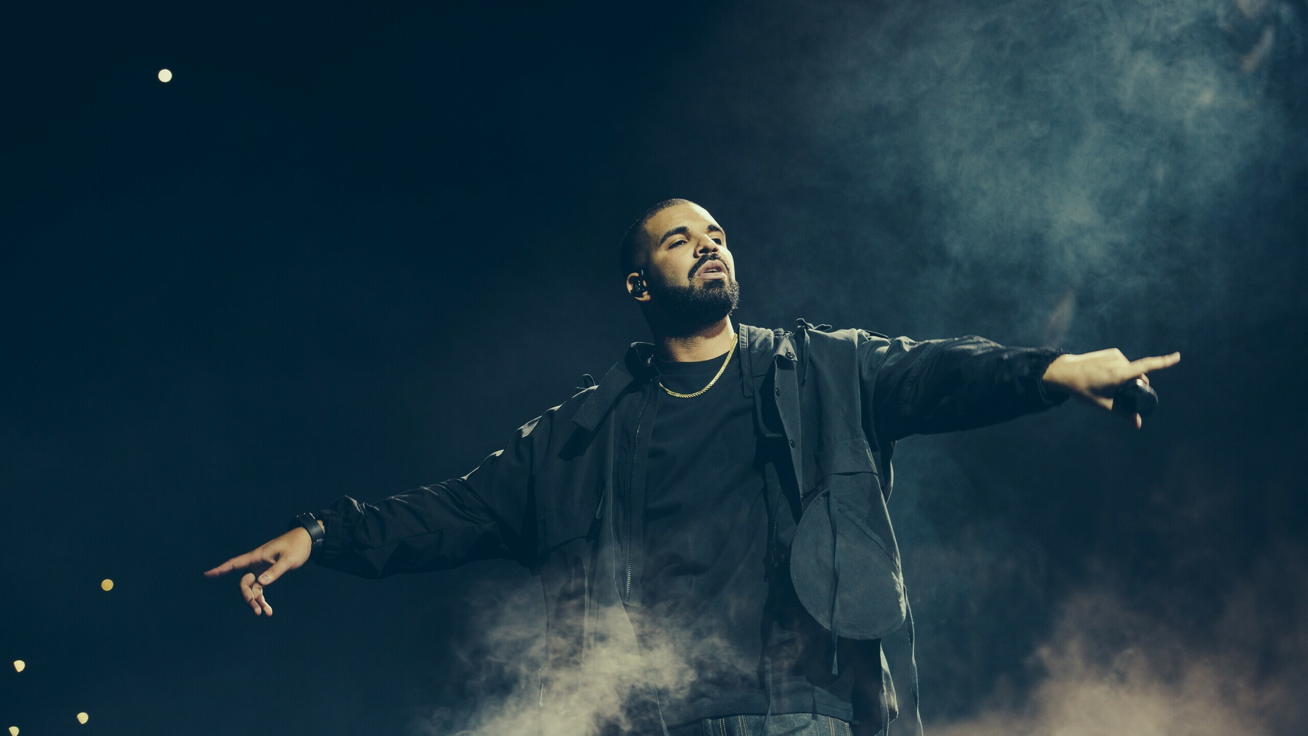 Drake: The founder of the OVO Sound record label, Collaboration with 40, 2012. 2560x1440 HD Wallpaper.