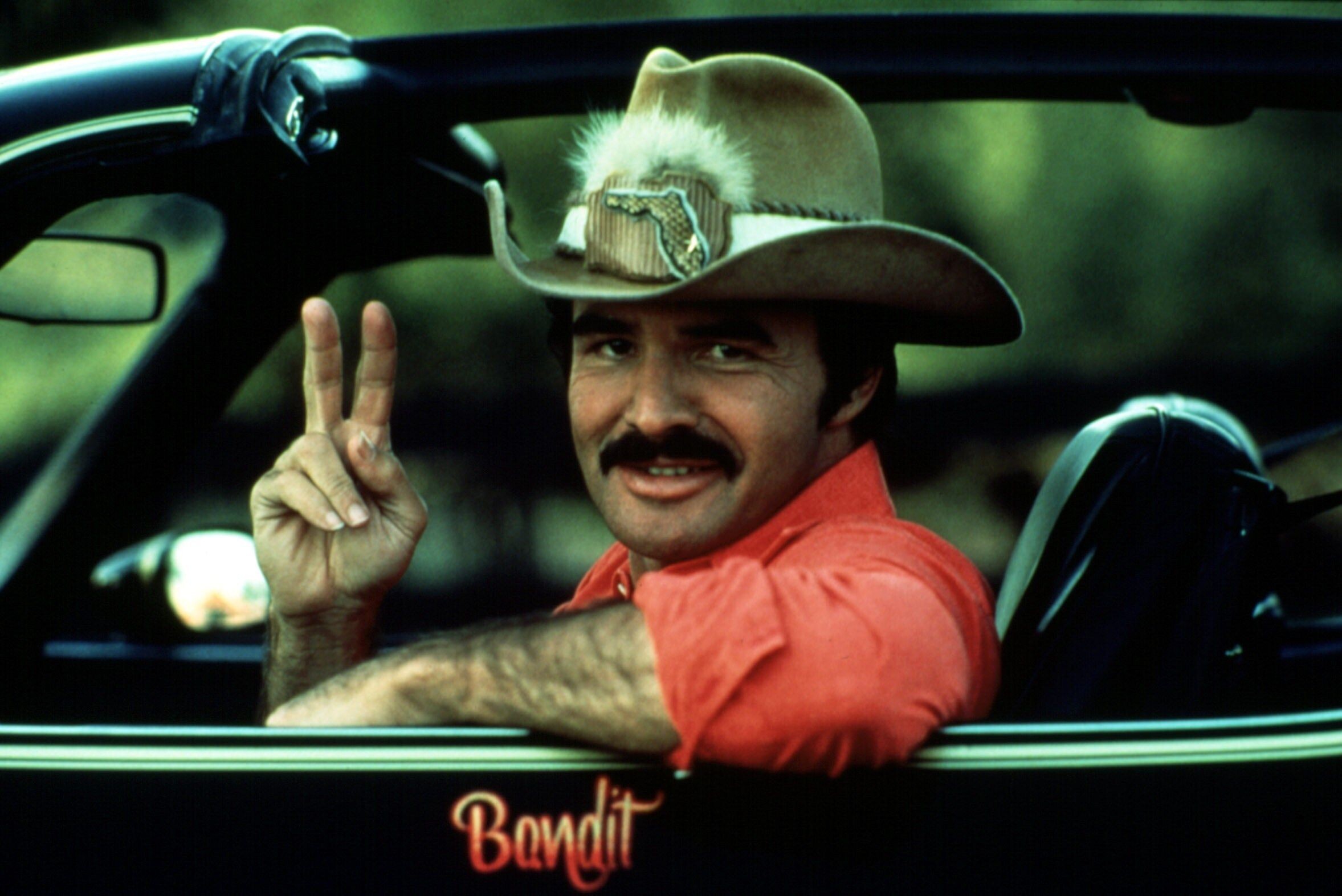 Burt Reynolds: Smokey and the Bandit, A 1977 American road action comedy film, The Bandit driving a Pontiac Trans Am. 2360x1580 HD Wallpaper.