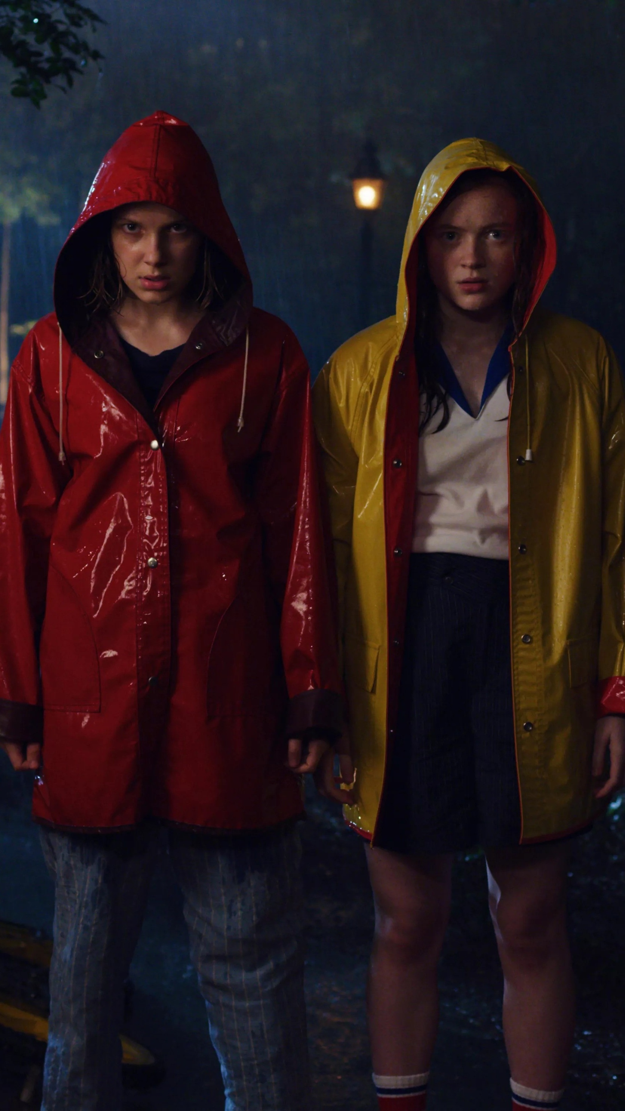 Eleven and Max, Stranger Things season 3, Dynamic duo, Memorable moments, 2160x3840 4K Phone