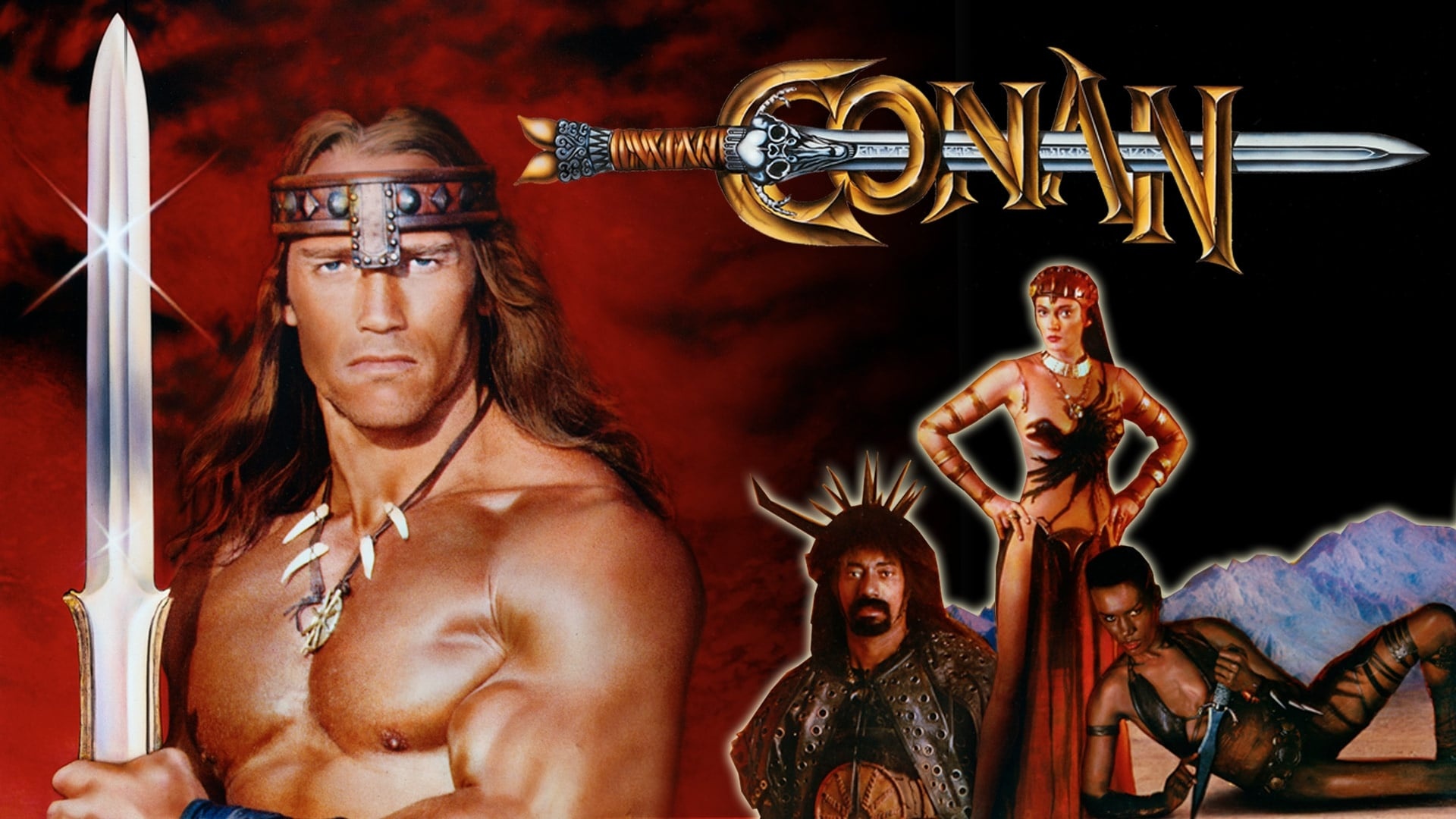 Conan the Destroyer, Movie wallpapers, High definition, Poster collection, 1920x1080 Full HD Desktop