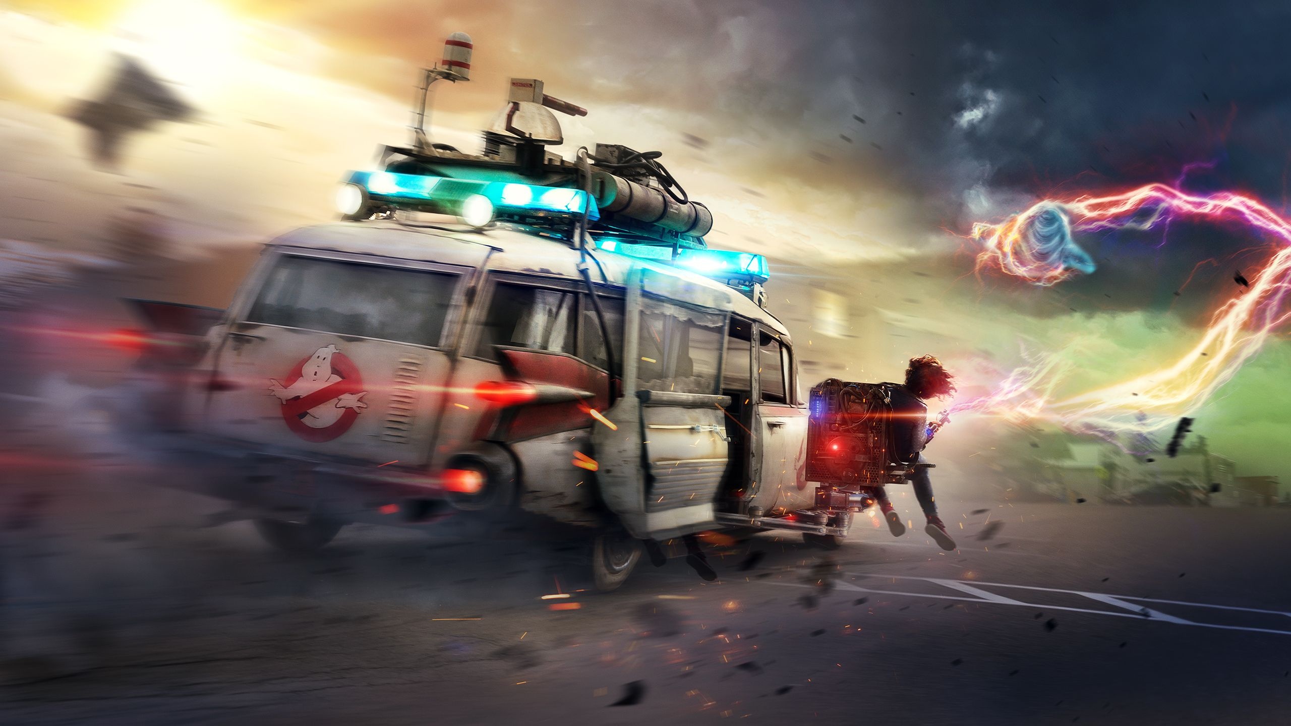 Ghostbusters Afterlife, Movies anywhere, Streaming options, Haunting adventures, 2560x1440 HD Desktop