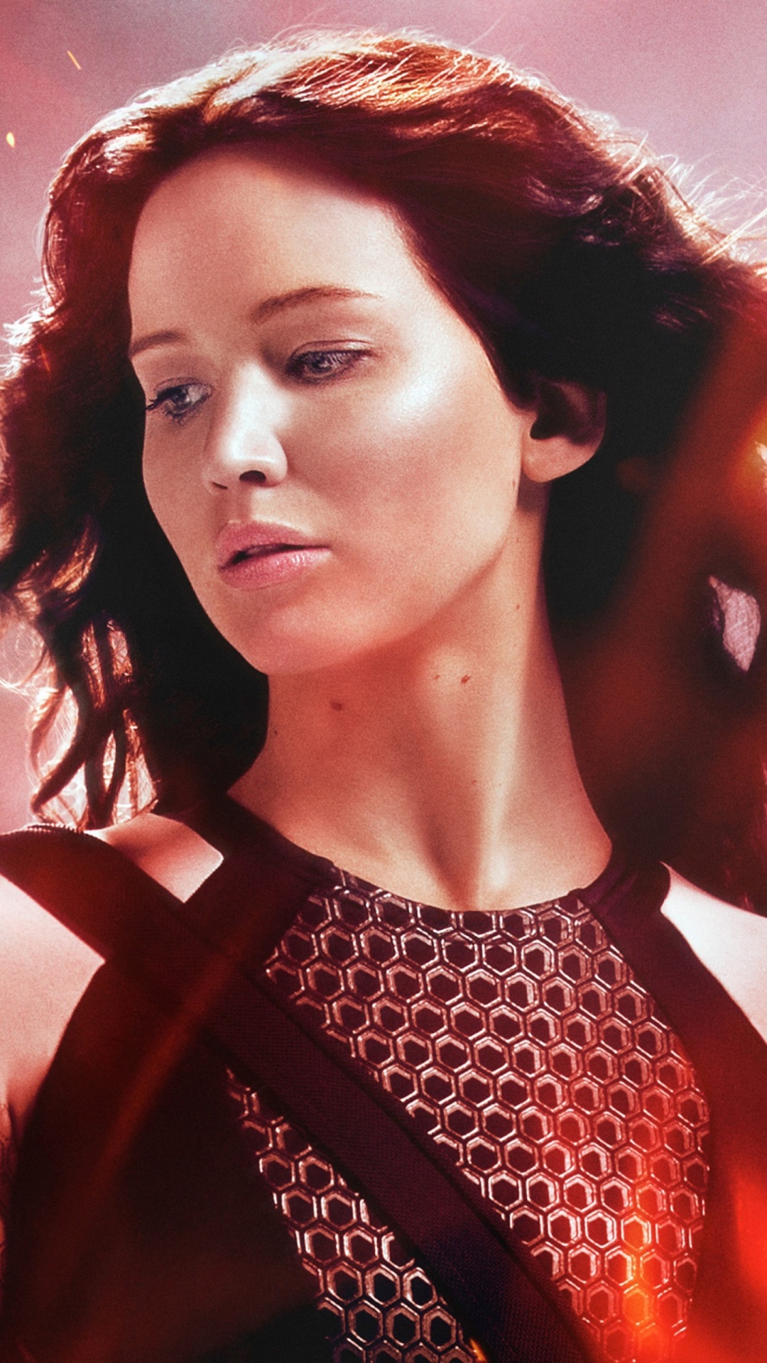Hunger Games: Katniss, Catching Fire, The film has grossed over $865 million worldwide. 1080x1920 Full HD Wallpaper.