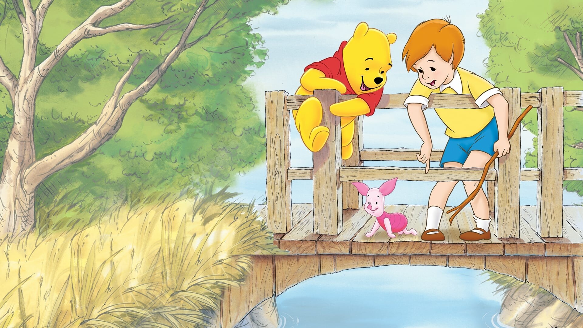 The Many Adventures of Winnie the Pooh: Released on March 11, 1977, Directed by Wolfgang Reitherman and John Lounsbery. 1920x1080 Full HD Wallpaper.