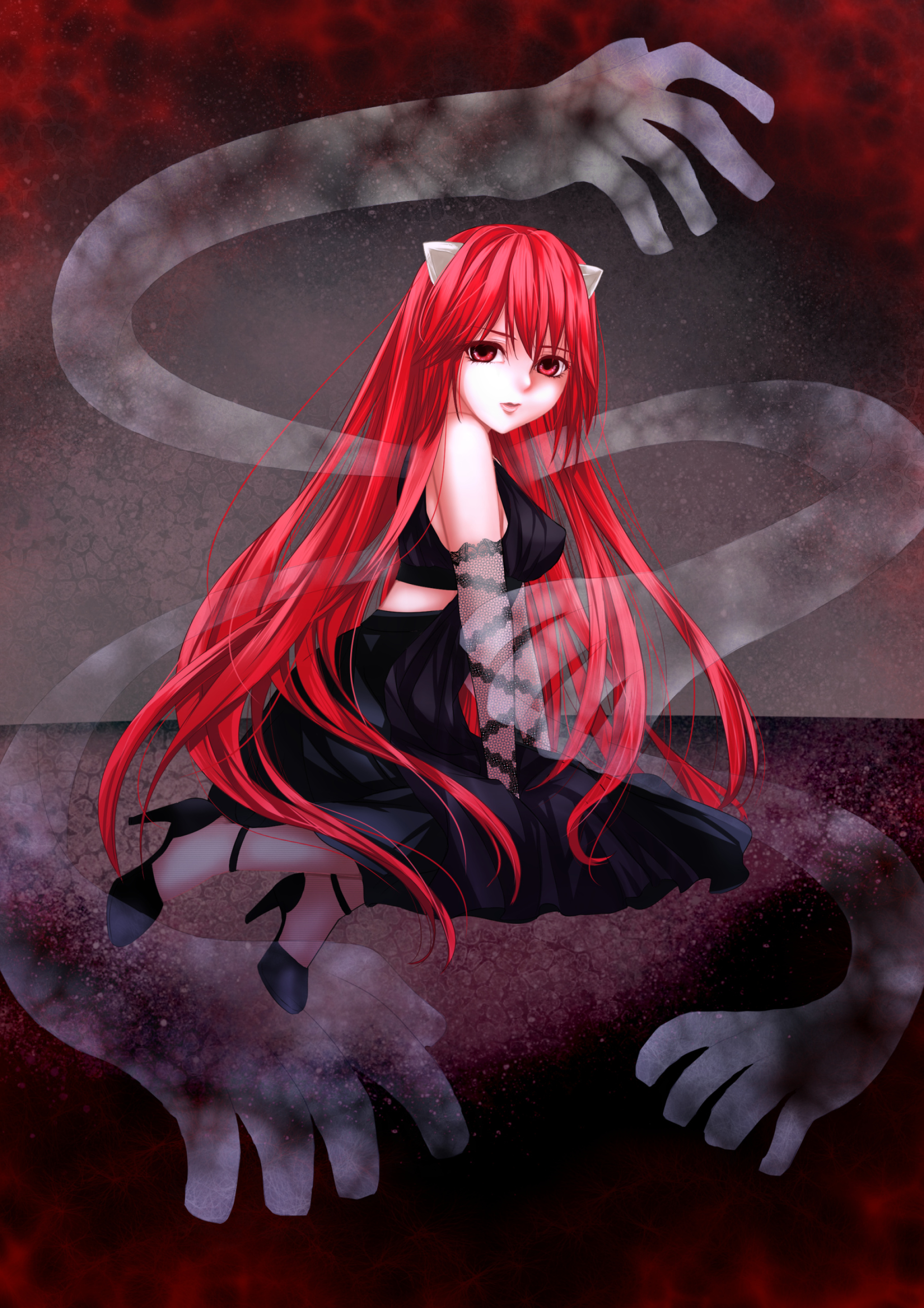 Elfen Lied, Download images, Free, 1990x2810 HD Phone