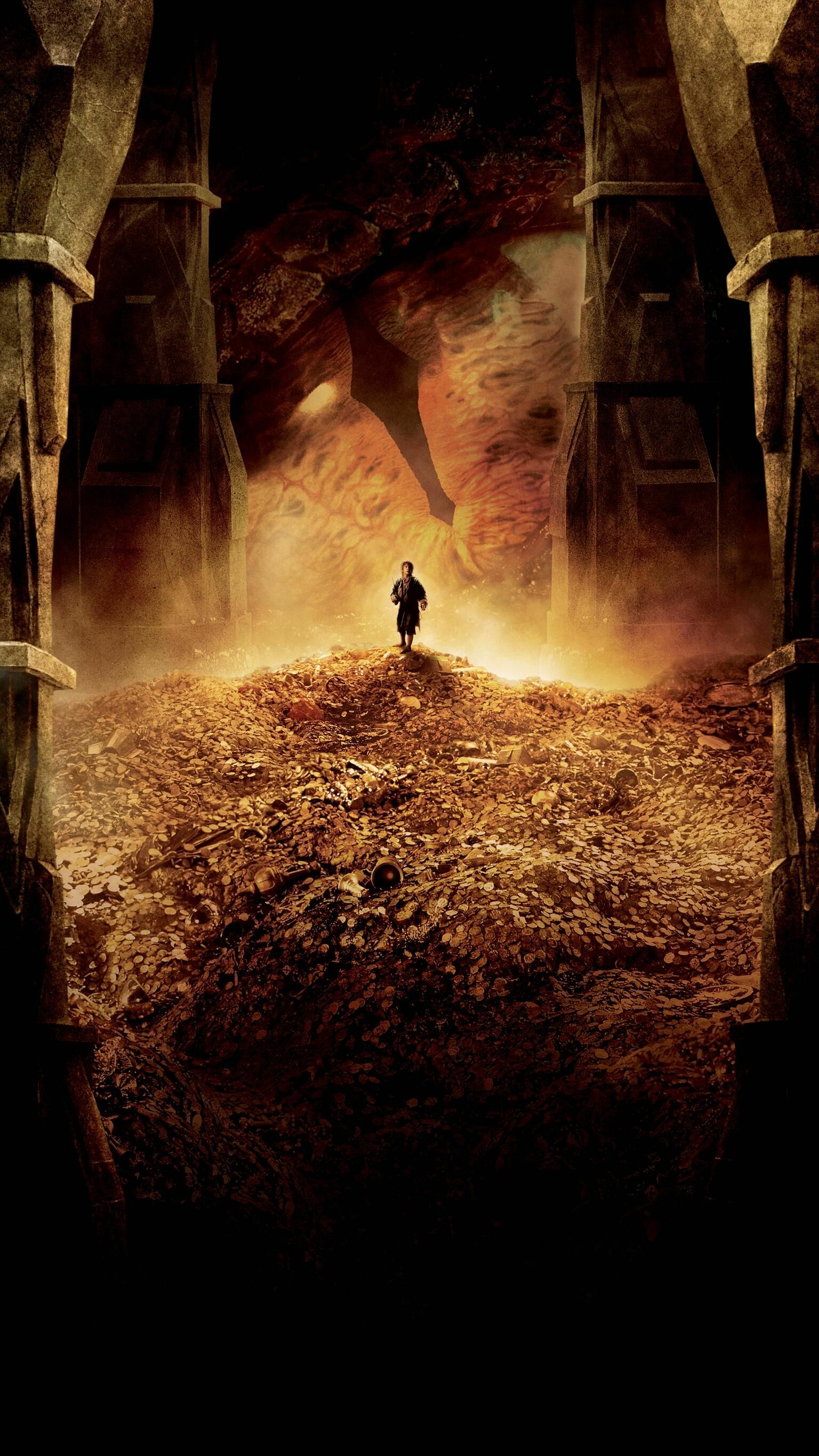 The Hobbit: The Desolation of Smaug, A prequel to Jackson's The Lord of the Rings trilogy. 1540x2740 HD Wallpaper.