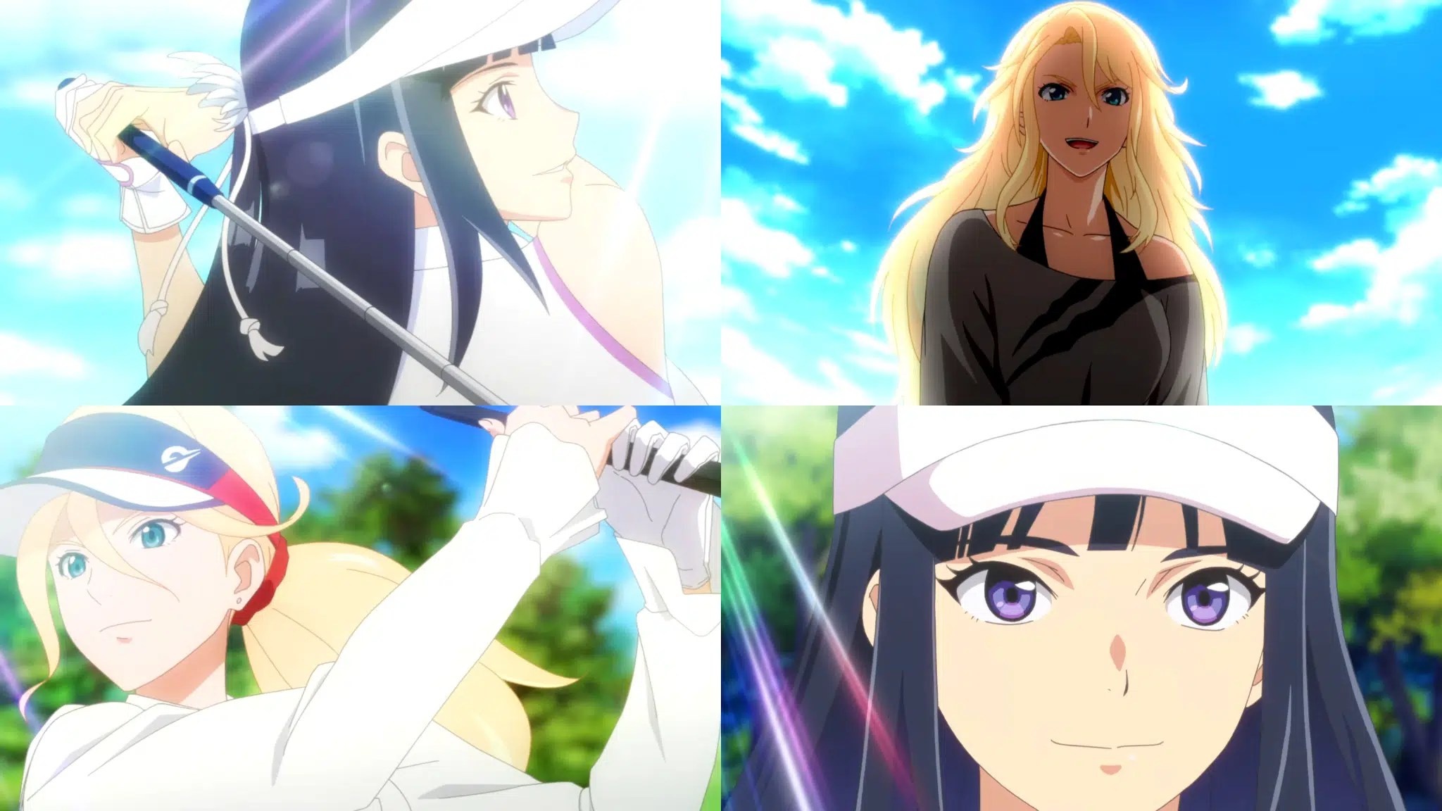 Birdie Wing: Golf Girls Story, Anime trailer, Anime, Golf, 2050x1160 HD Desktop