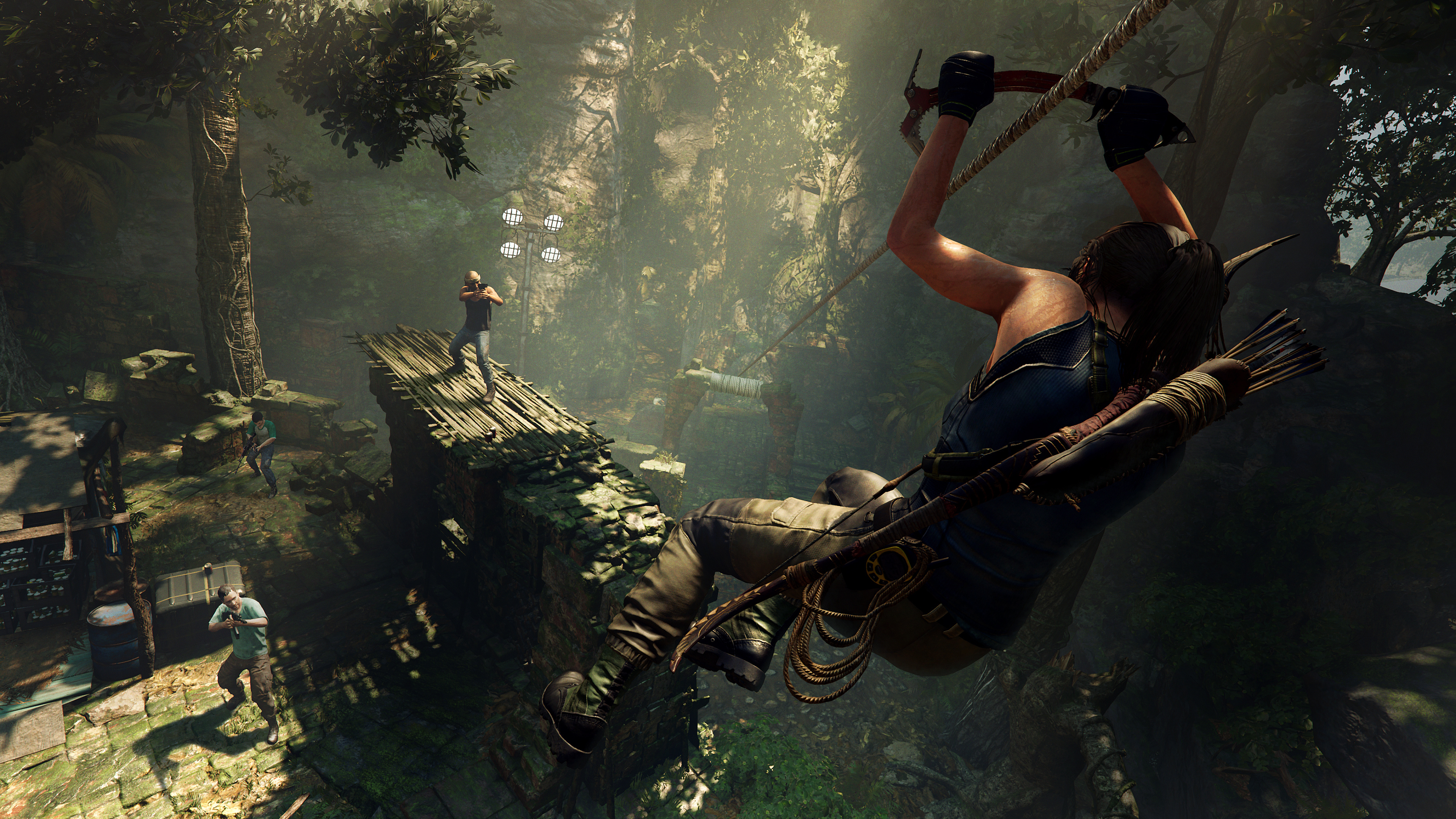Shadow of the Tomb Raider screenshots, Stunning visuals, Lara's evolution, 3840x2160 4K Desktop