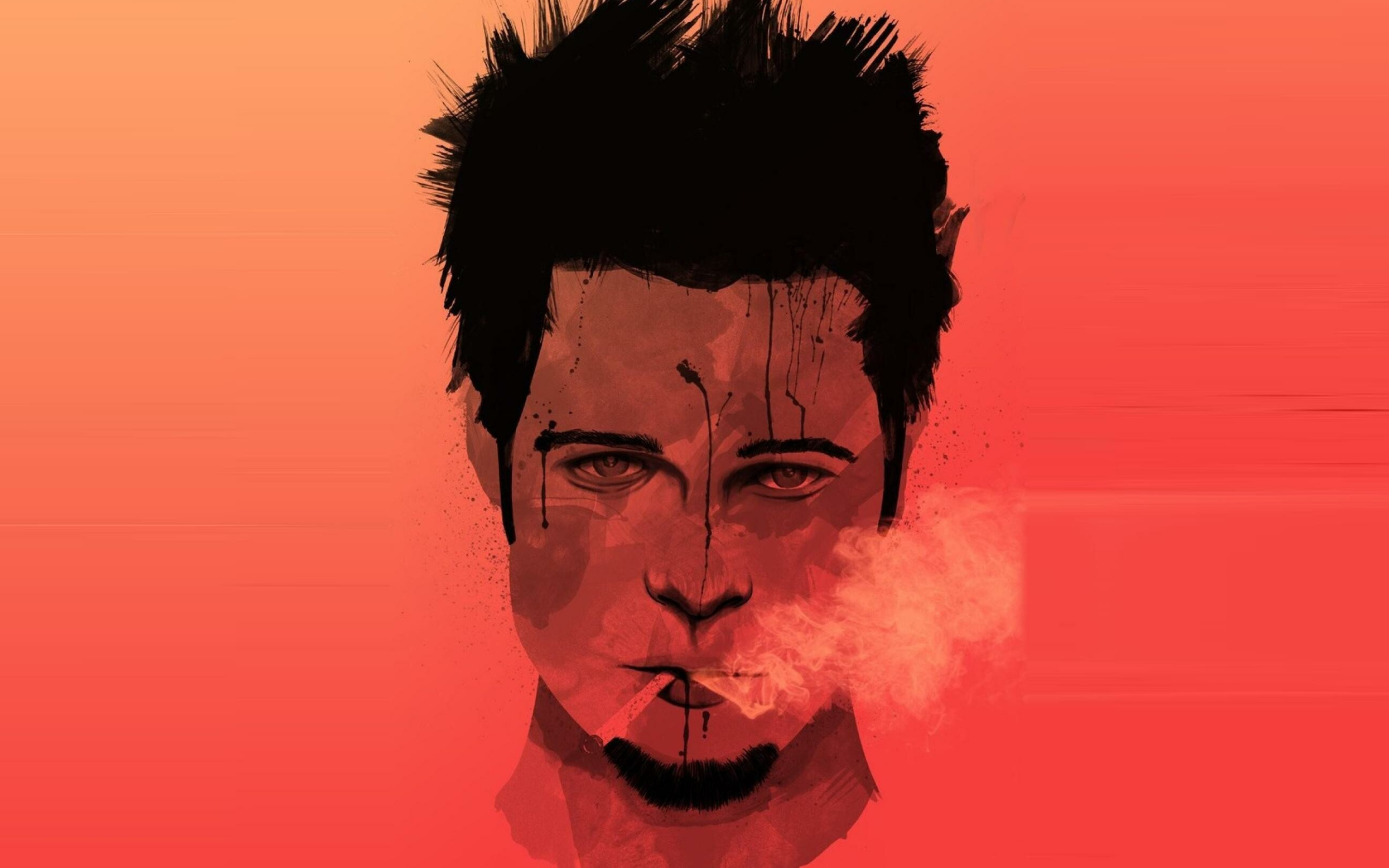 Fight Club: Tyler Durden, Was created by the perfect storm of the Narrator's insomnia-induced insanity. 2880x1800 HD Wallpaper.