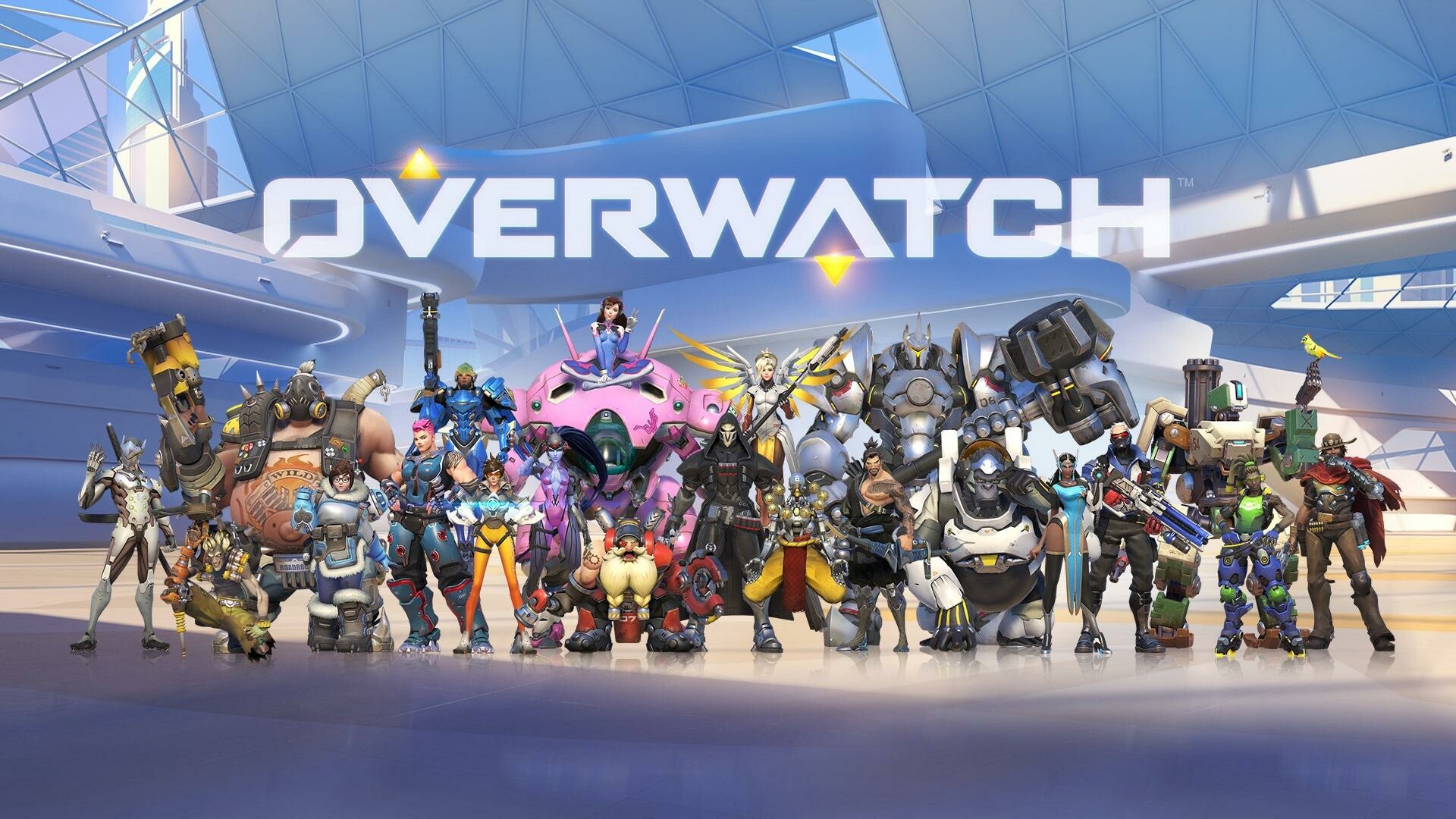 Overwatch: The game is running on the Prometheus engine. 1920x1080 Full HD Wallpaper.