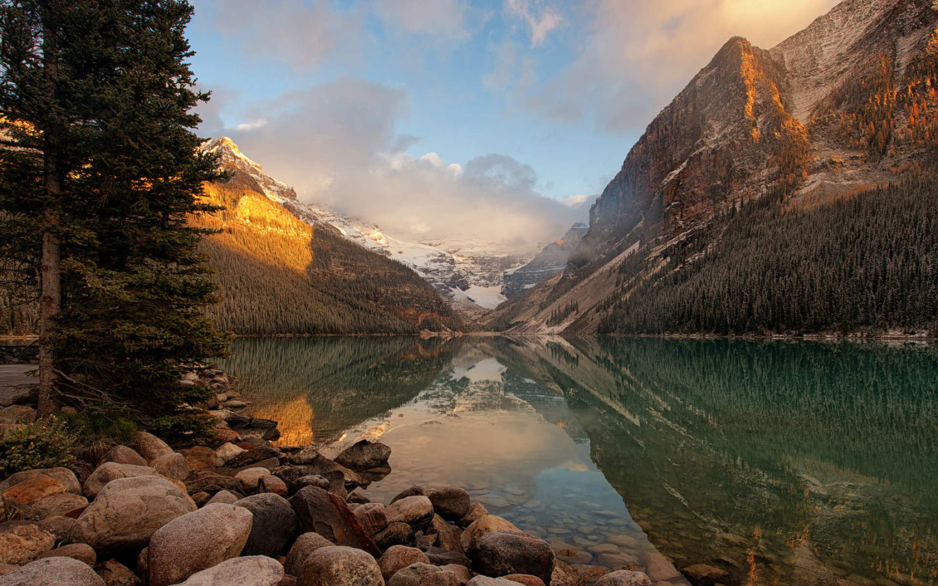 Natur-Hintergrundbilder, die die Wunder des Banff National Park zeigen, 1920x1200 HD Desktop