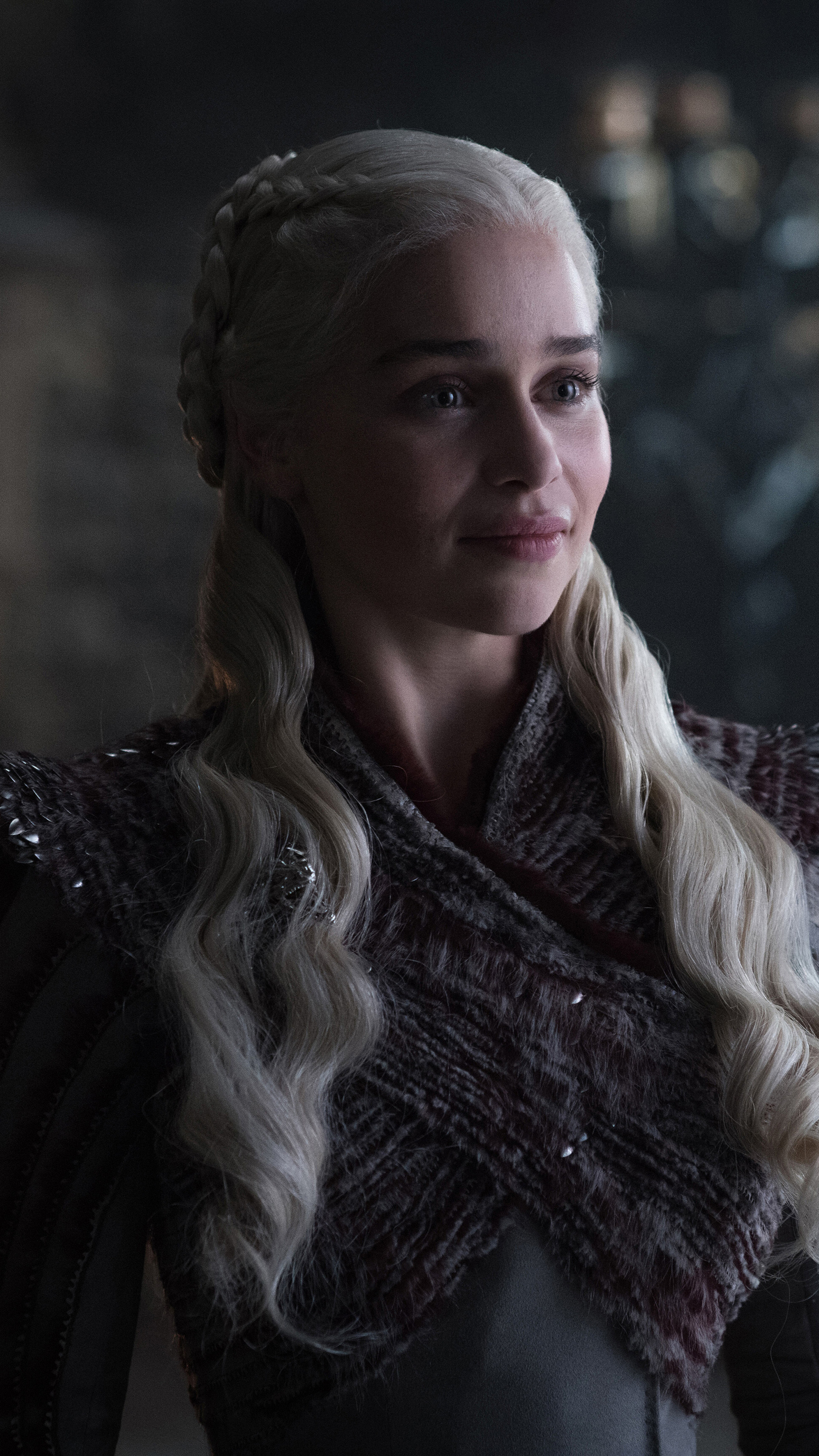 Emilia Clarke as Daenerys Targaryen, Game of Thrones season 8, Sony Xperia wallpapers, HD and 4K quality, 2160x3840 4K Handy