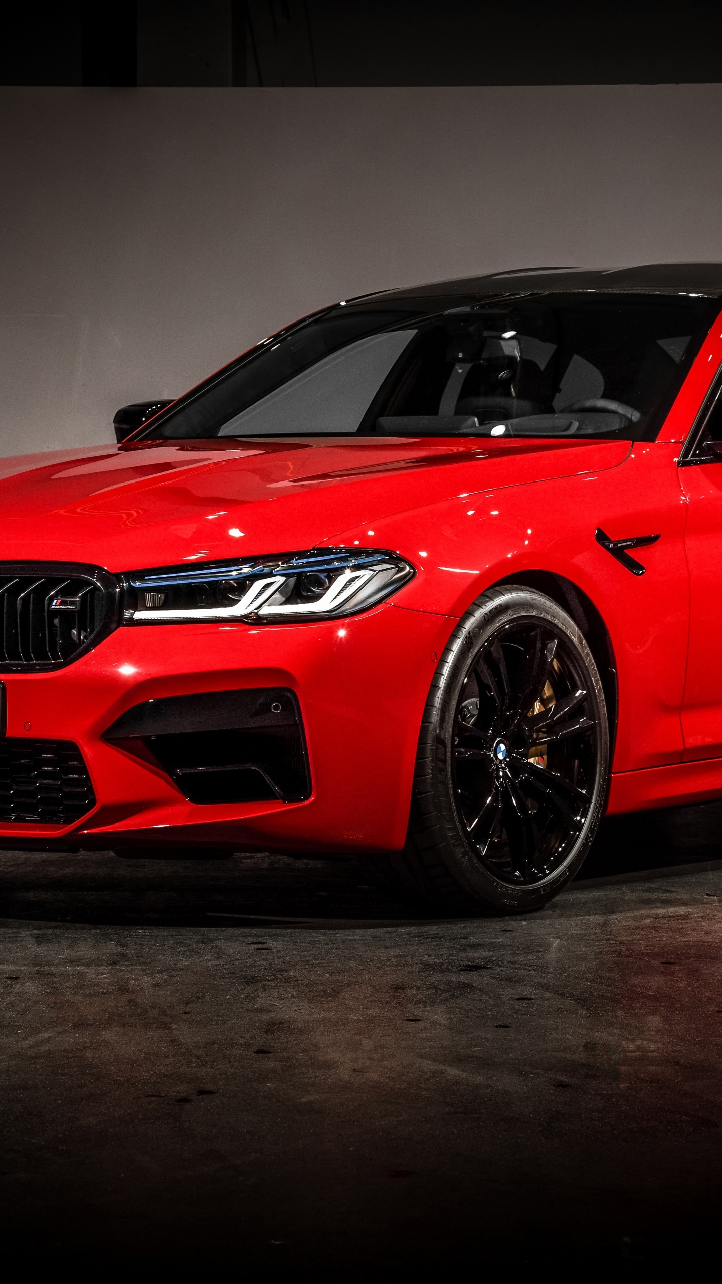 BMW M5 Competition, Bold and athletic, Enhanced power, Exceptional performance, 1440x2560 HD Phone
