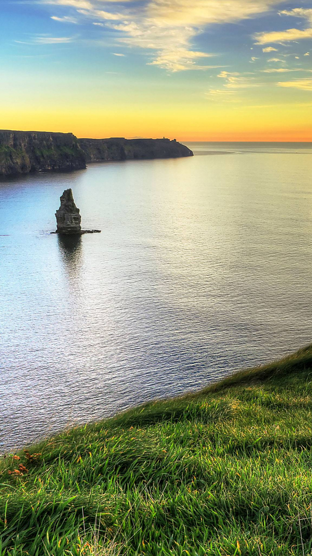 Aran Islands, Cliffs of Moher desktop wallpaper, Ireland, 1080x1920 Full HD Handy