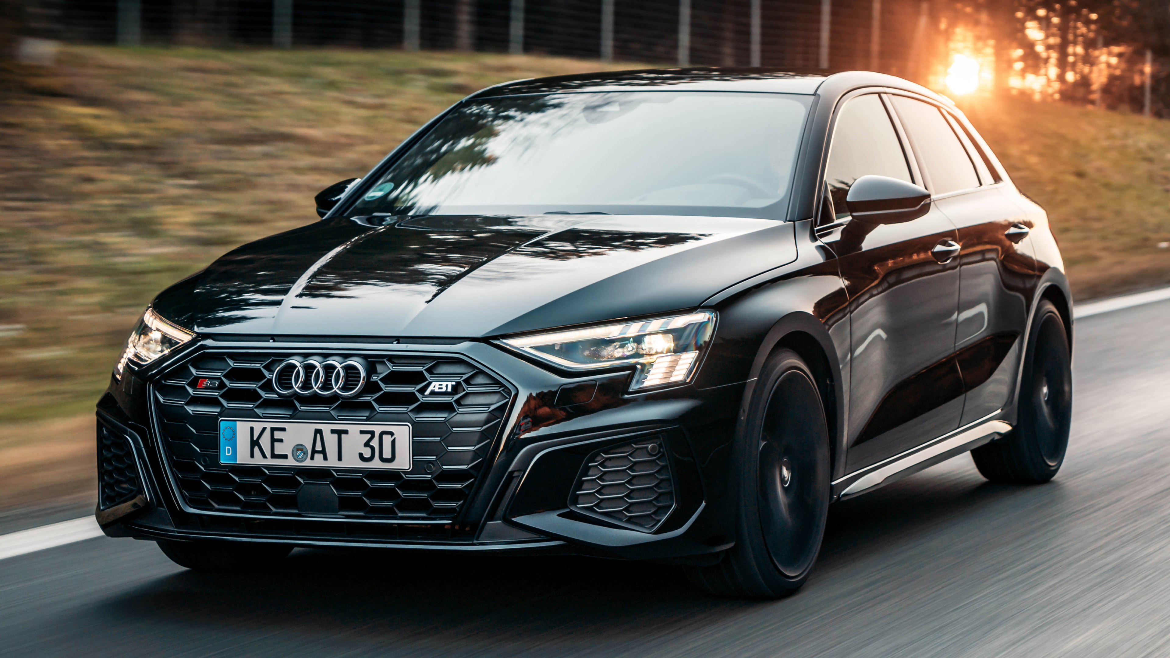 Audi S3, Car tuning, Sporty performance, 2020 model, 3840x2160 4K Desktop