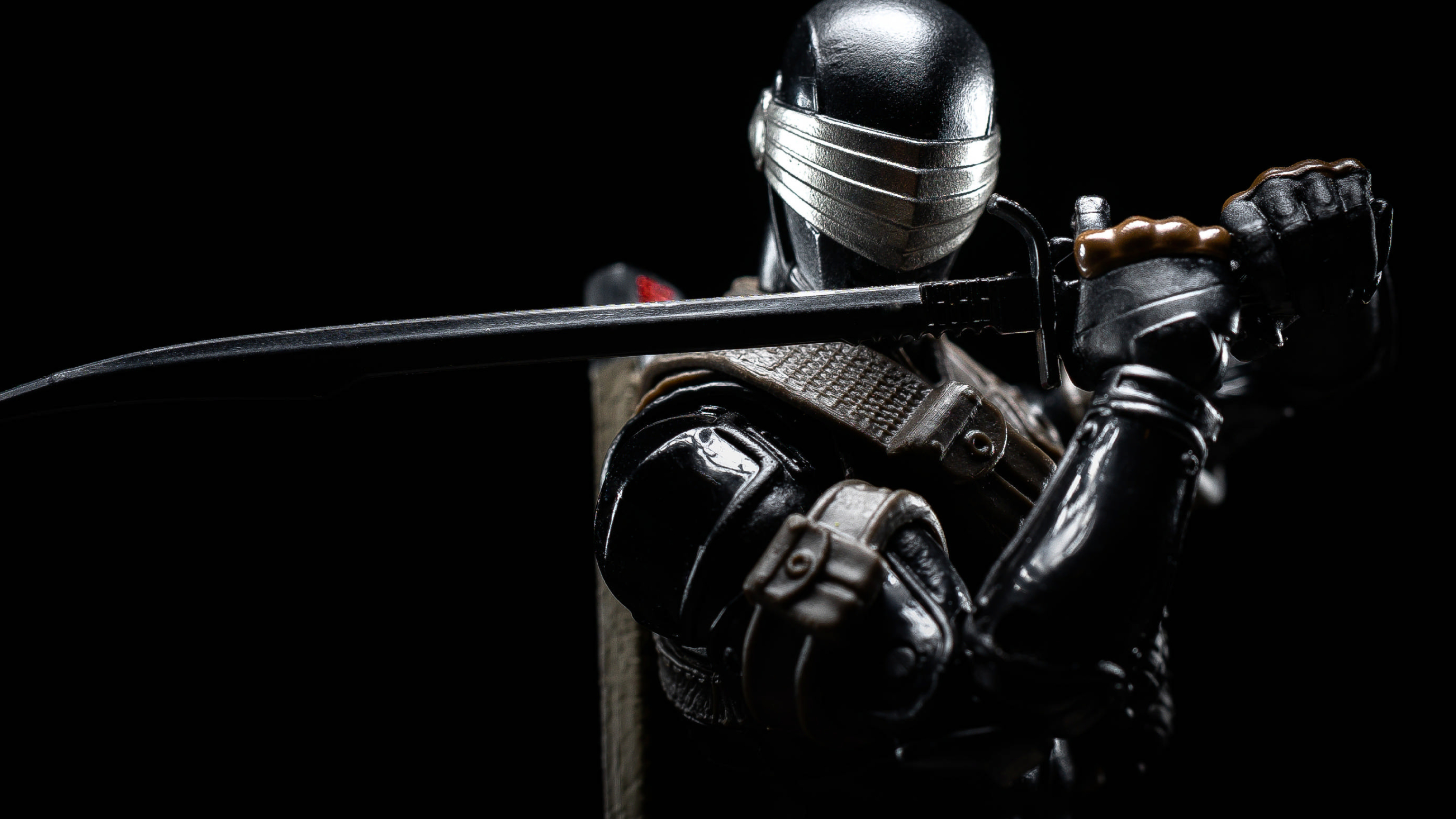 Snake Eyes: One of the original and most popular members of the G.I. Joe Team. 3080x1730 HD Background.