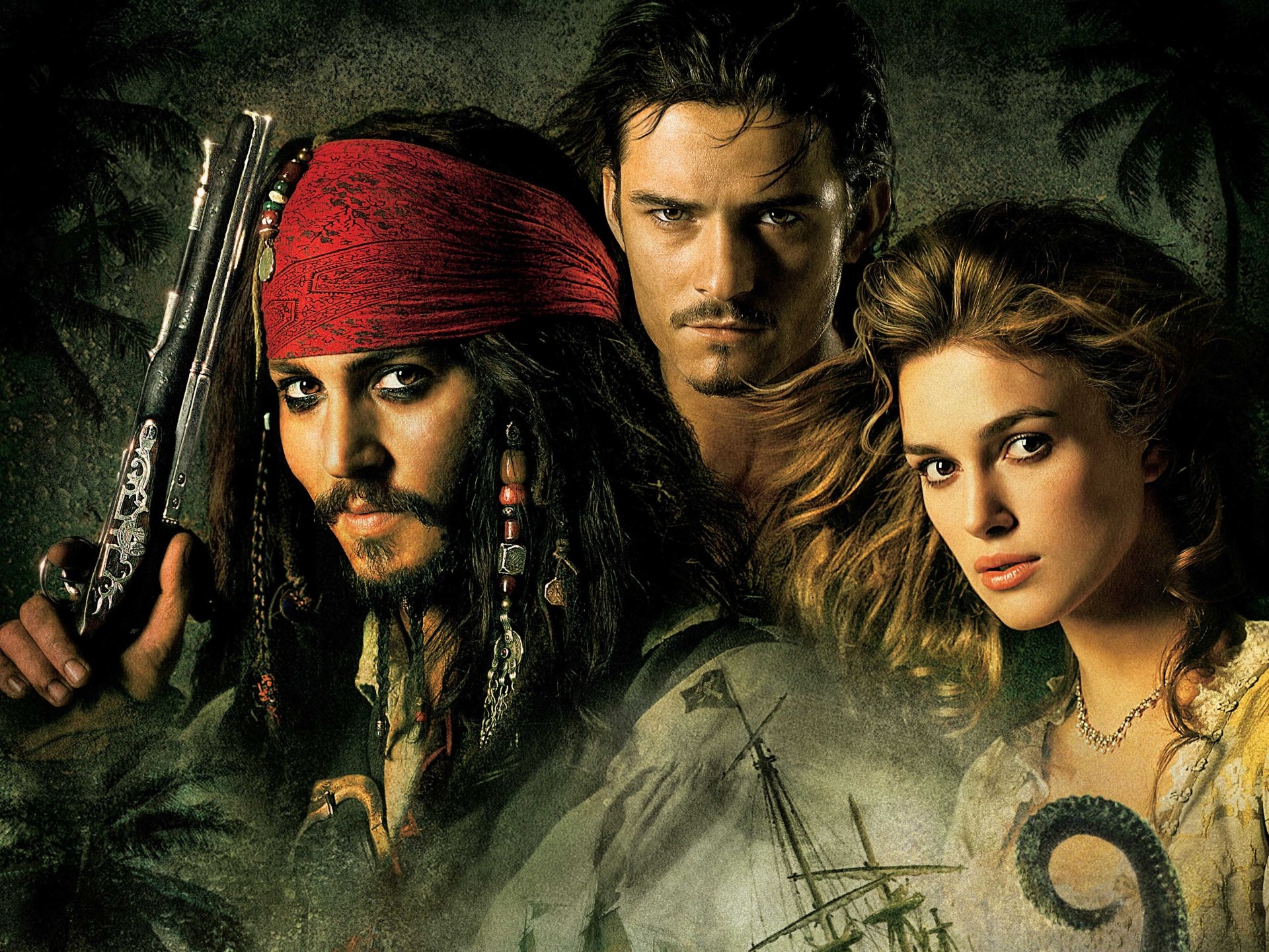 Will Turner, Pirates of the Caribbean, Fluch der Karibik 2, Ultra HD wallpapers, 1920x1440 HD Desktop