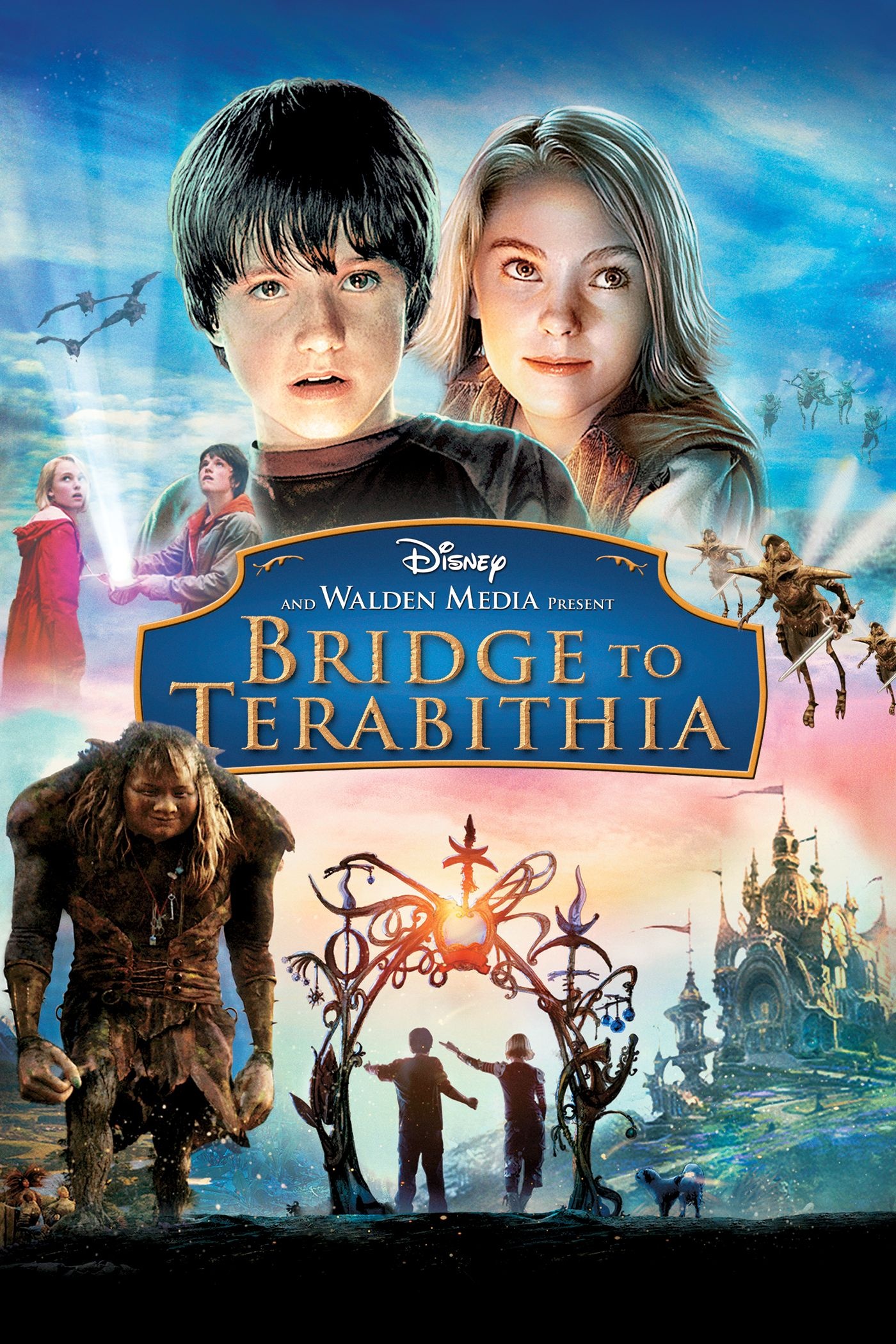 Bridge to Terabithia, Movies anywhere, Fantasy adventure, Emotional journey, 1400x2100 HD Handy