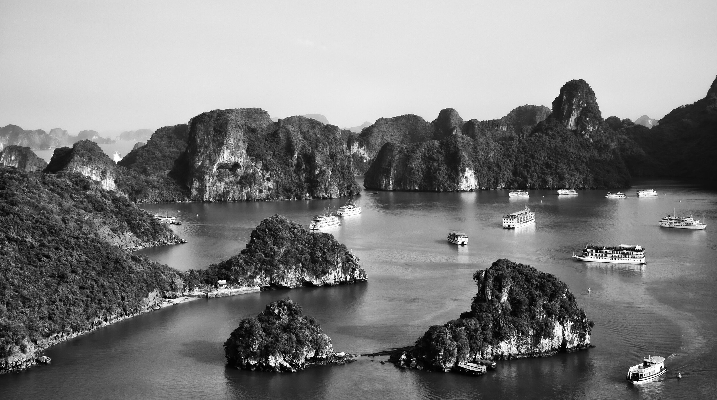 Ha Long Bay, Vietnamese gem, Josh Ellis photography, Stunning landscapes, 2500x1400 HD Desktop