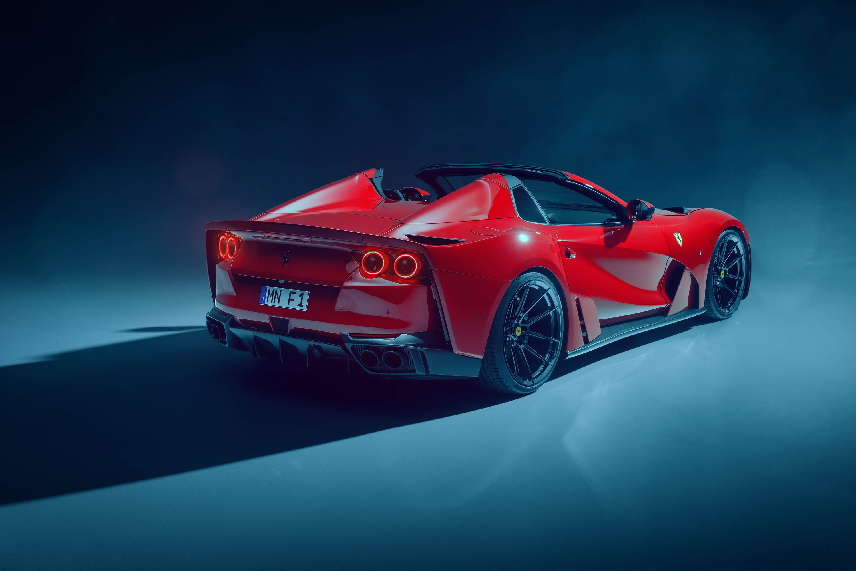Ferrari 812 GTS, Luxury convertible, Italian auto manufacturer, High-definition image, 3000x2000 HD Desktop