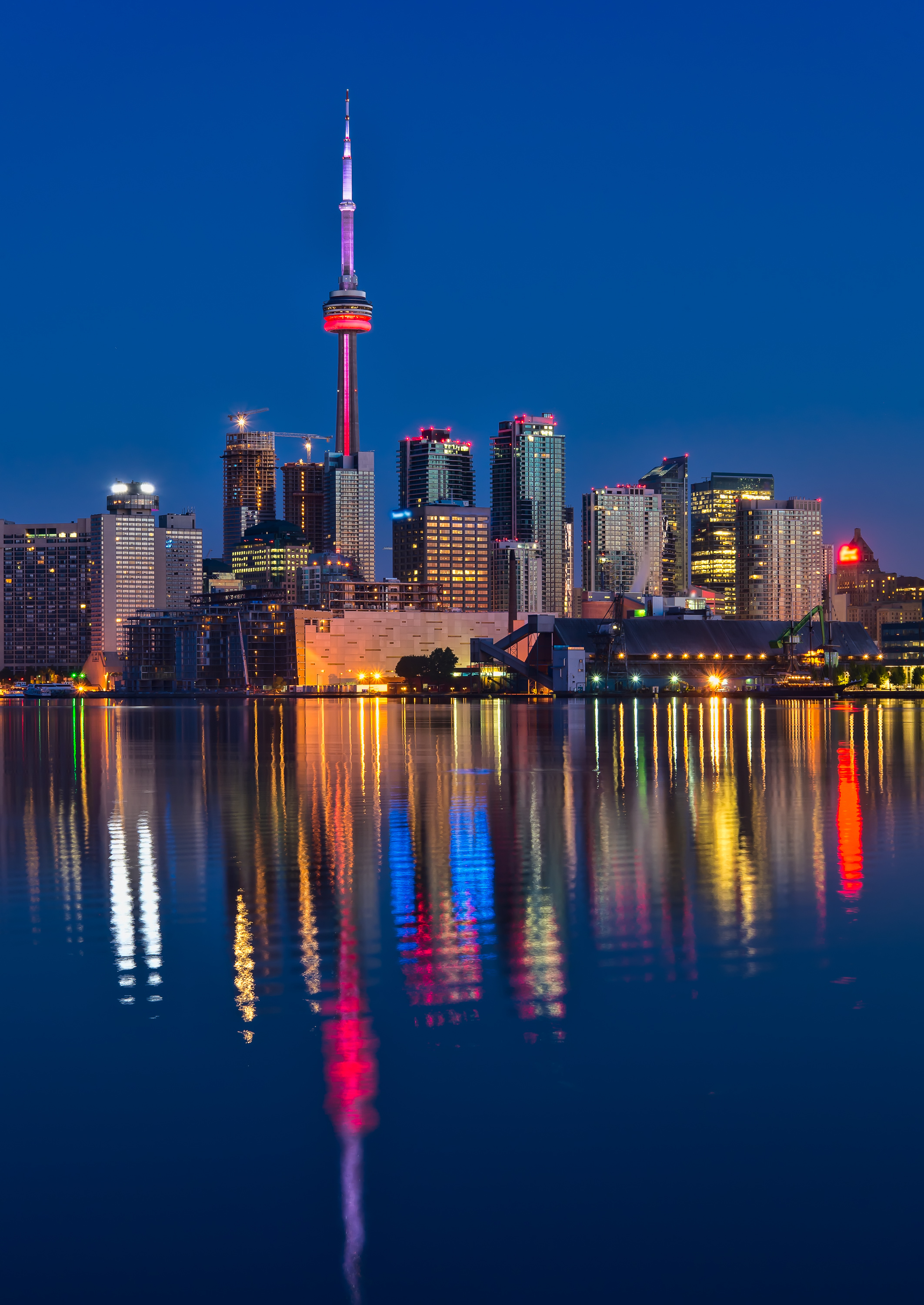 Toronto Skyline, Stunning night photos, Best photography spots, Nighttime cityscape, 2130x3000 HD Phone