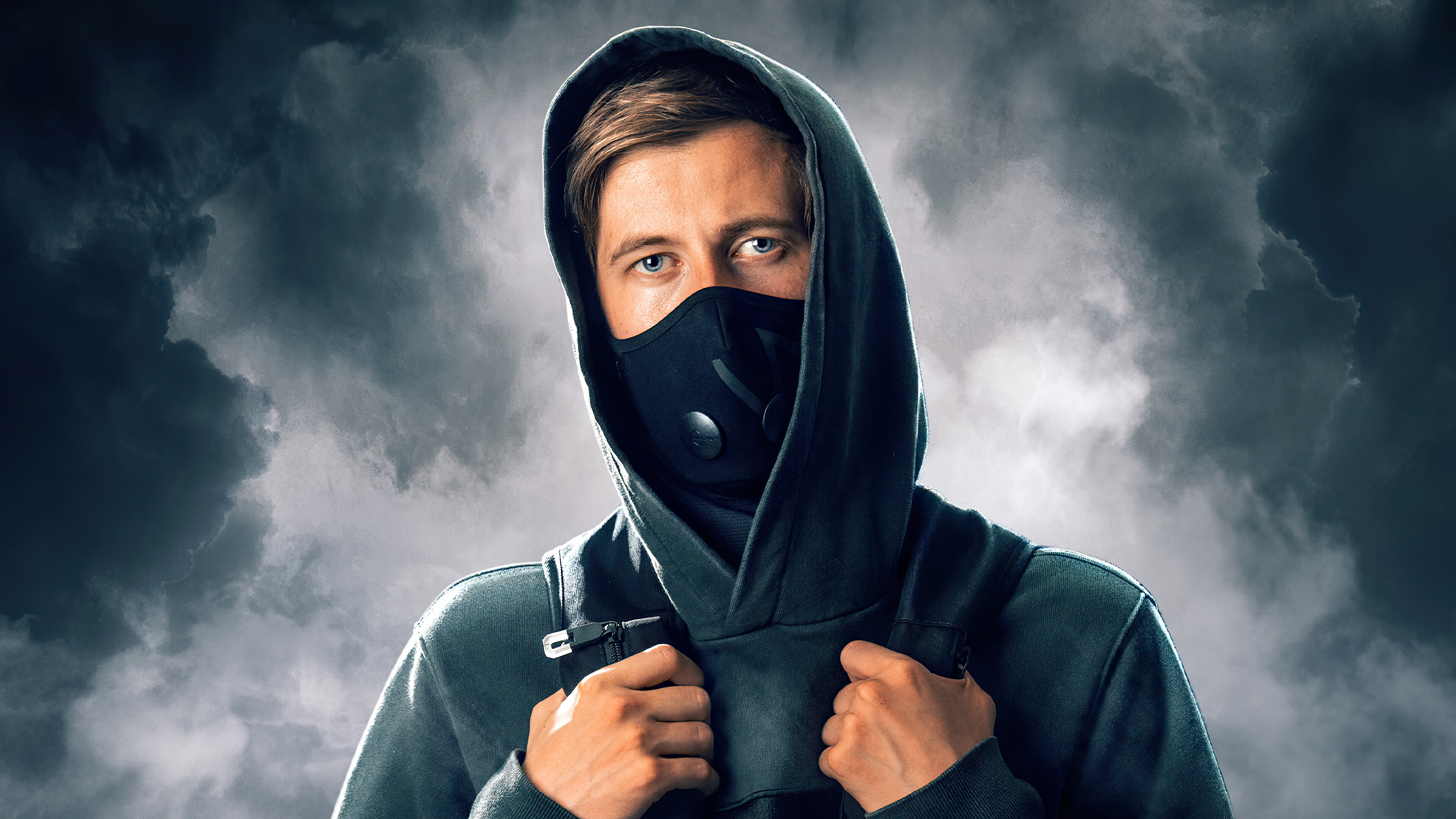 Alan Walker: Made his performance debut at the Winter X Games, Oslo. 3840x2160 4K Background.