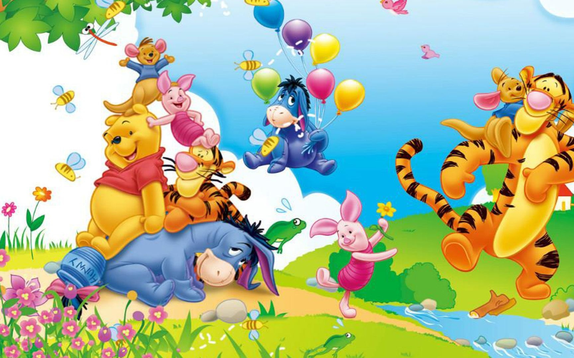 Baby Roo, Winnie the Pooh wallpapers, Winnie the Pooh backgrounds, 1920x1200 HD Desktop