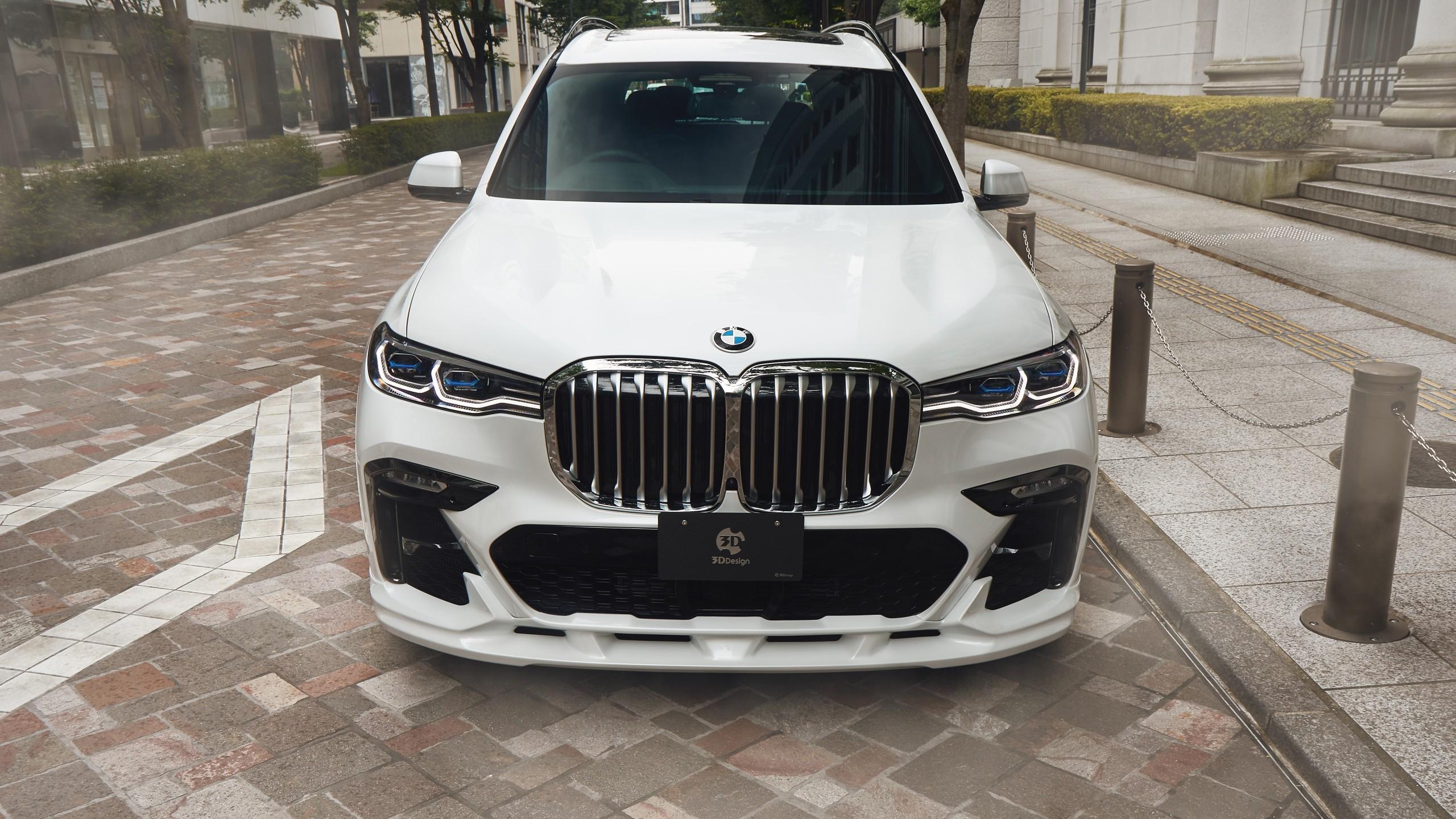 BMW X7, 3D design, Xdrive35d M sport, 2021, 2560x1440 HD Desktop