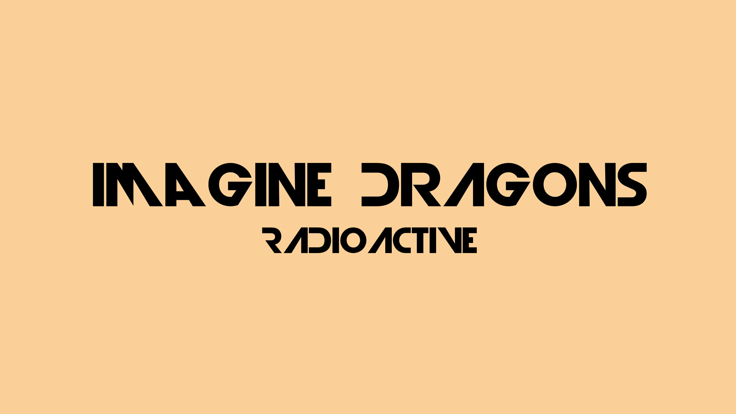 Imagine Dragons: "Radioactive" reached at number 3 on the US Billboard Hot 100. 2560x1440 HD Background.